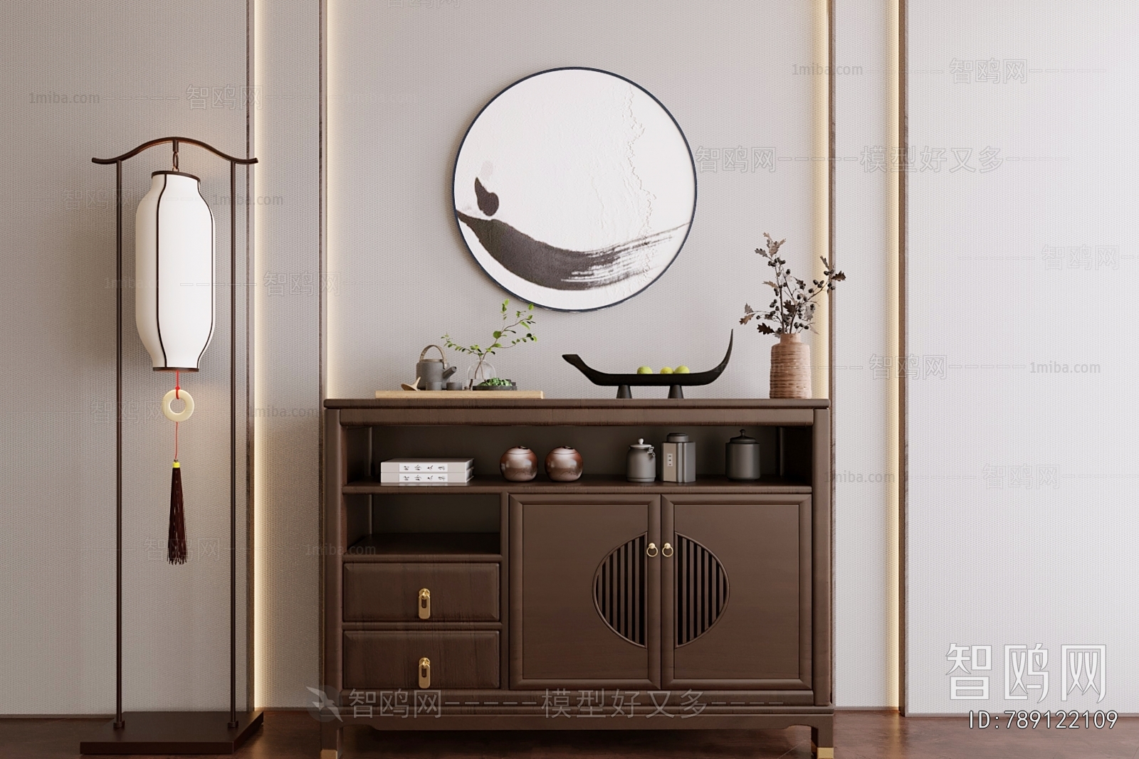 New Chinese Style Chinese Style Sideboard