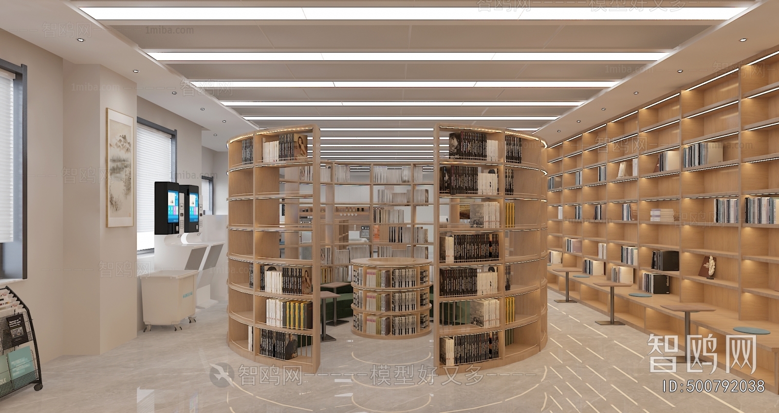 Modern Bookstore Book Bar