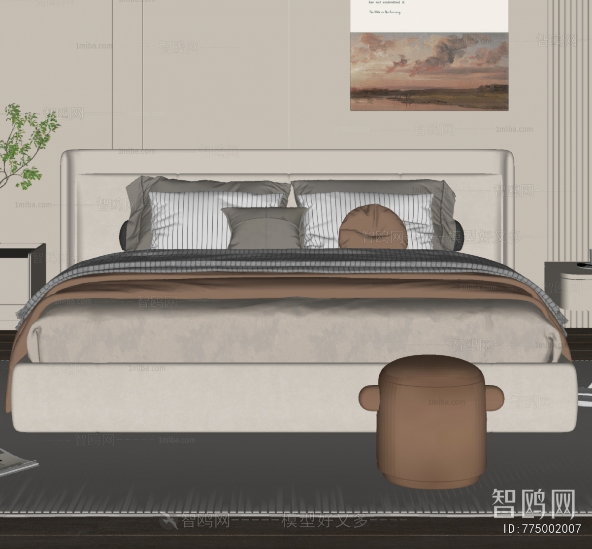 Modern Double Bed