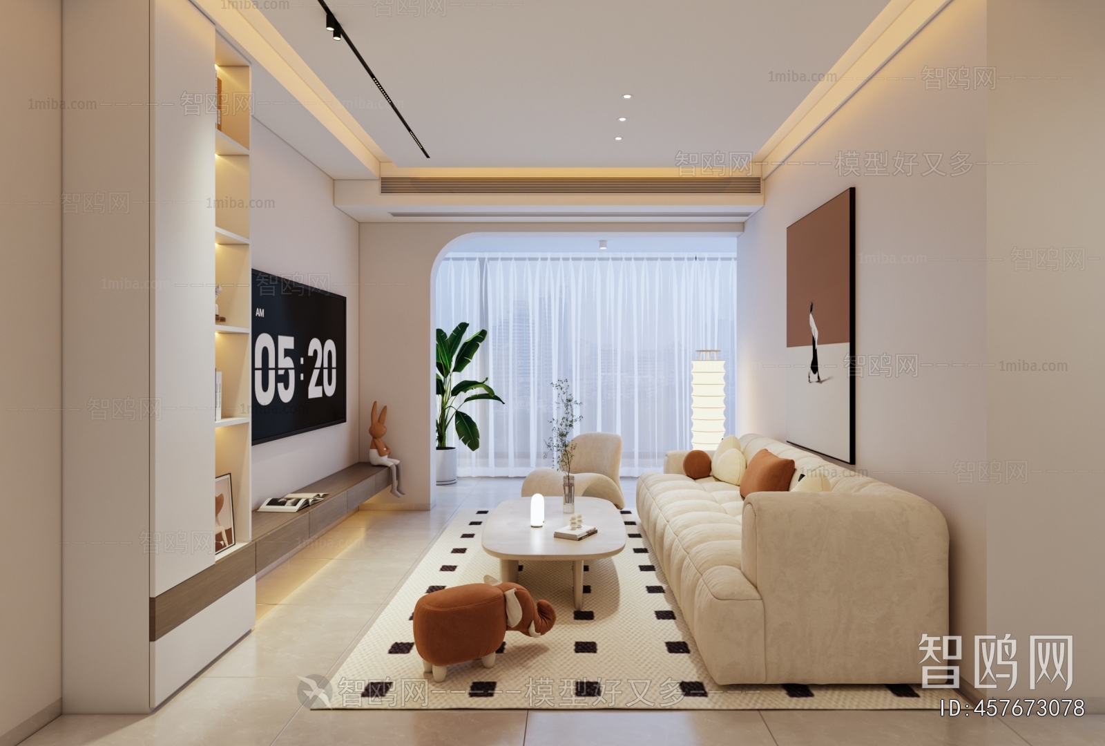 Modern A Living Room