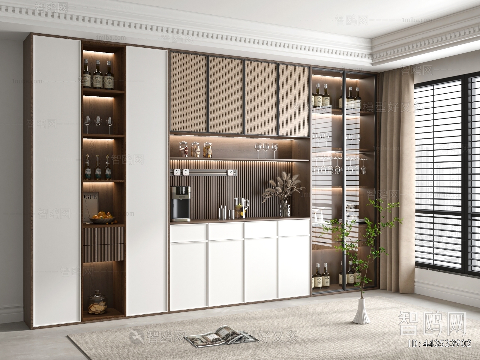 Modern Wine Cabinet