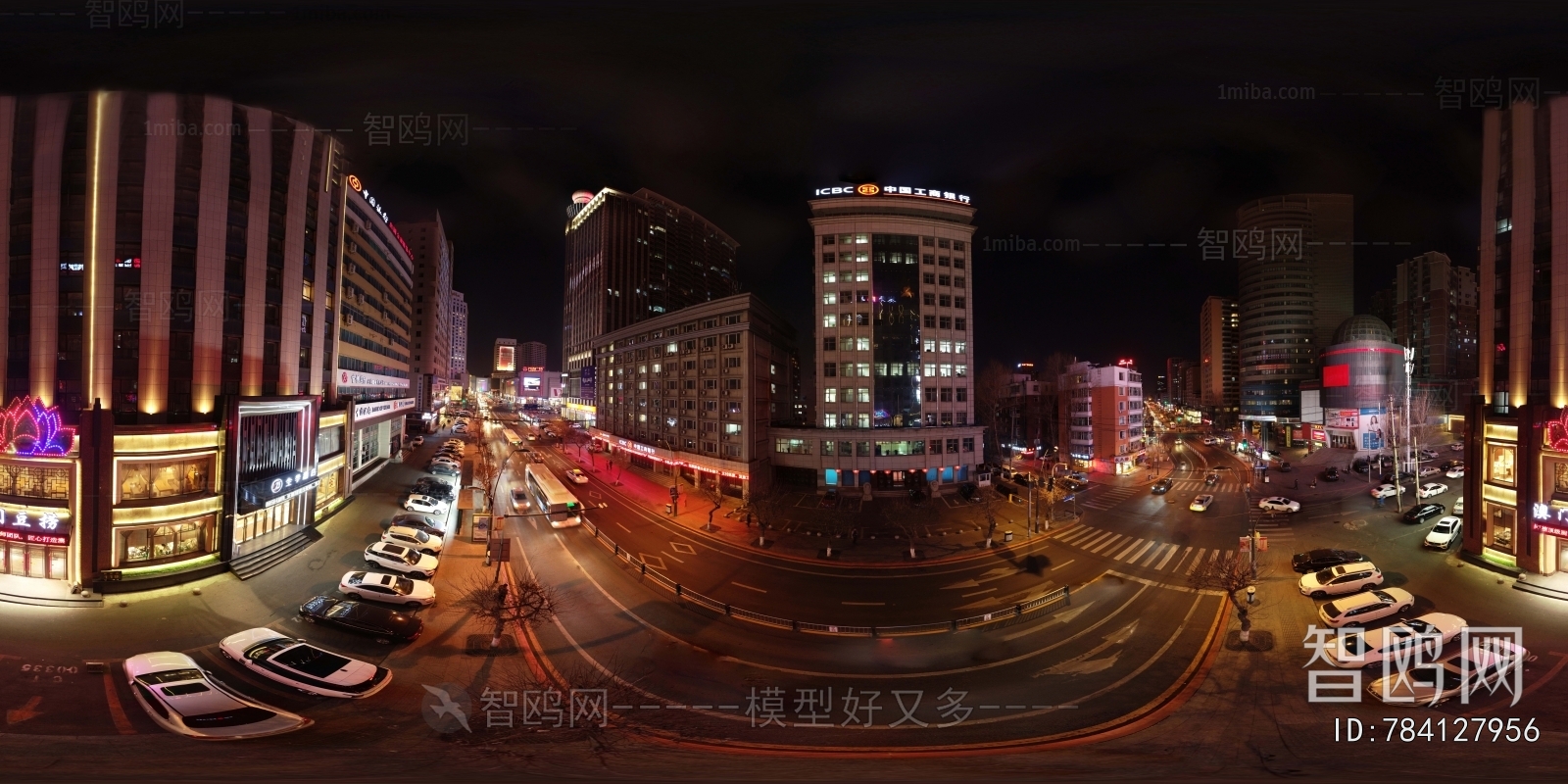 城市夜景HDR