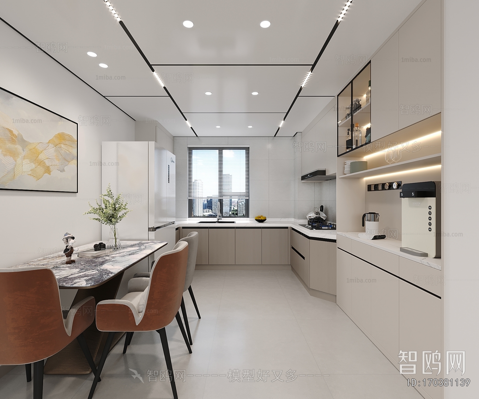 Modern The Kitchen