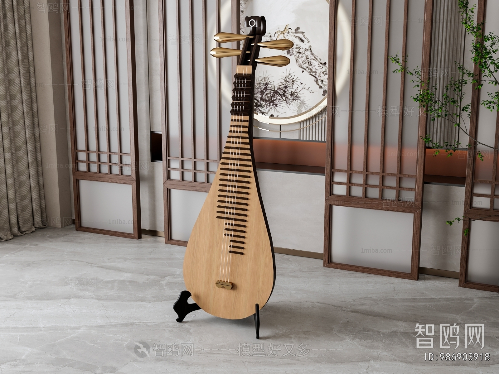 新中式琵琶乐器