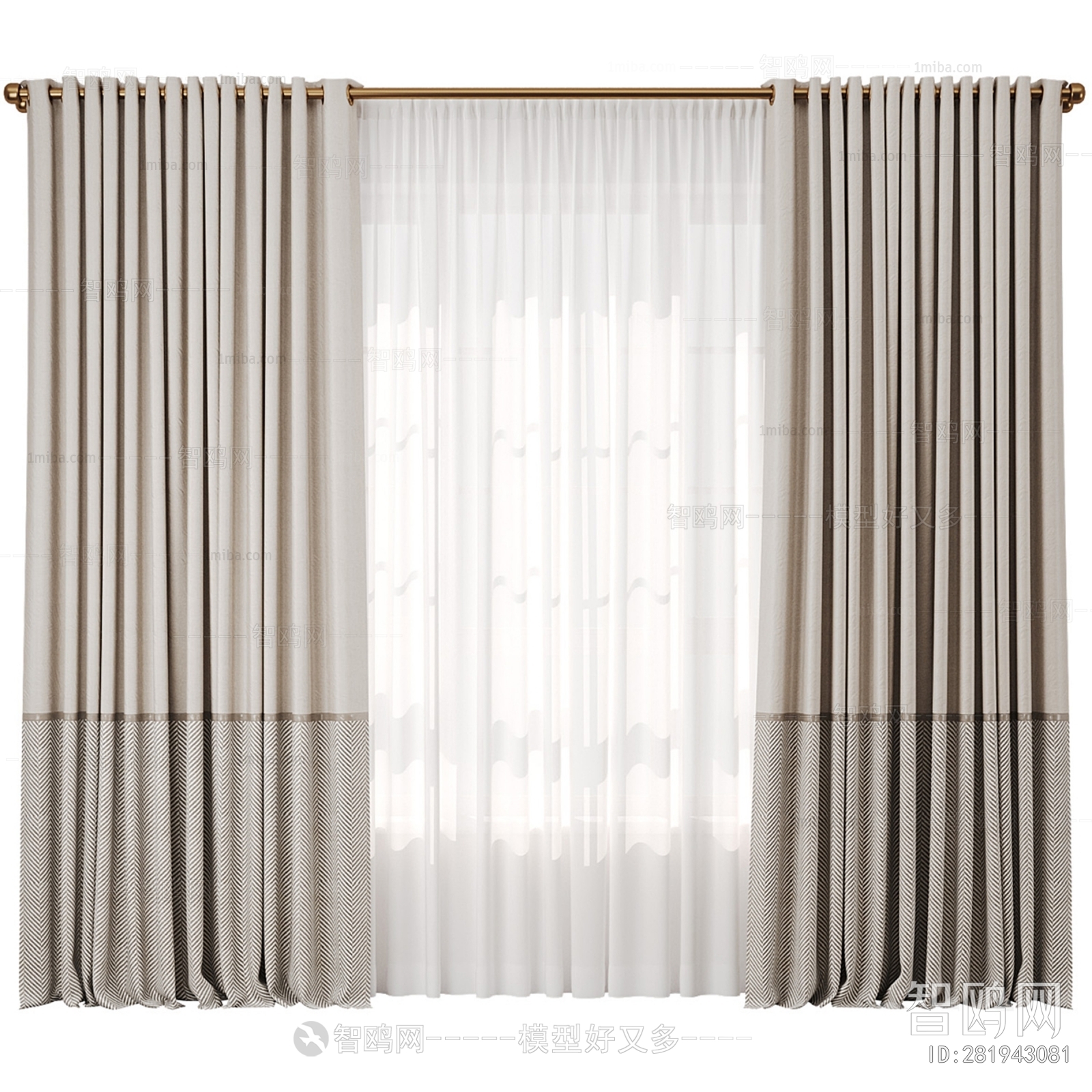 Modern The Curtain