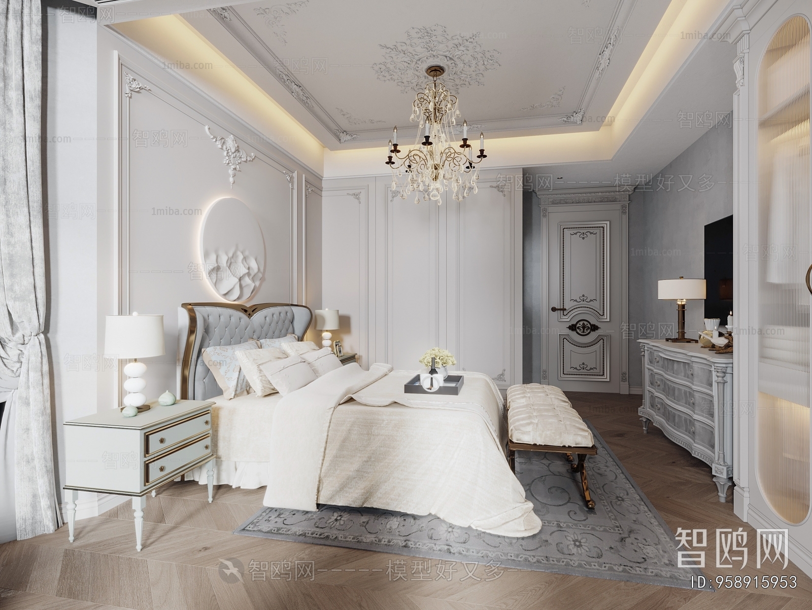 French Style Bedroom