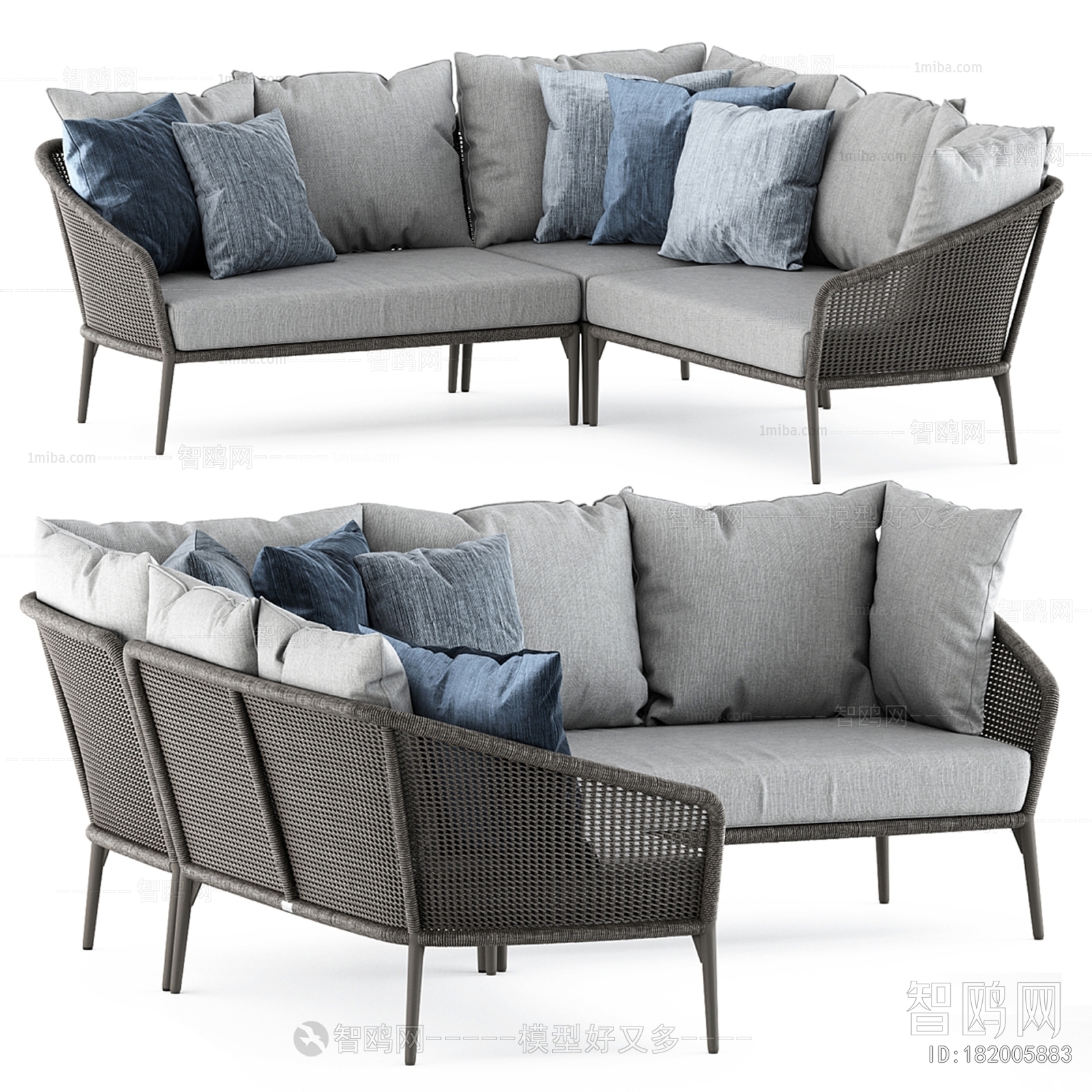 Modern Outdoor Sofa