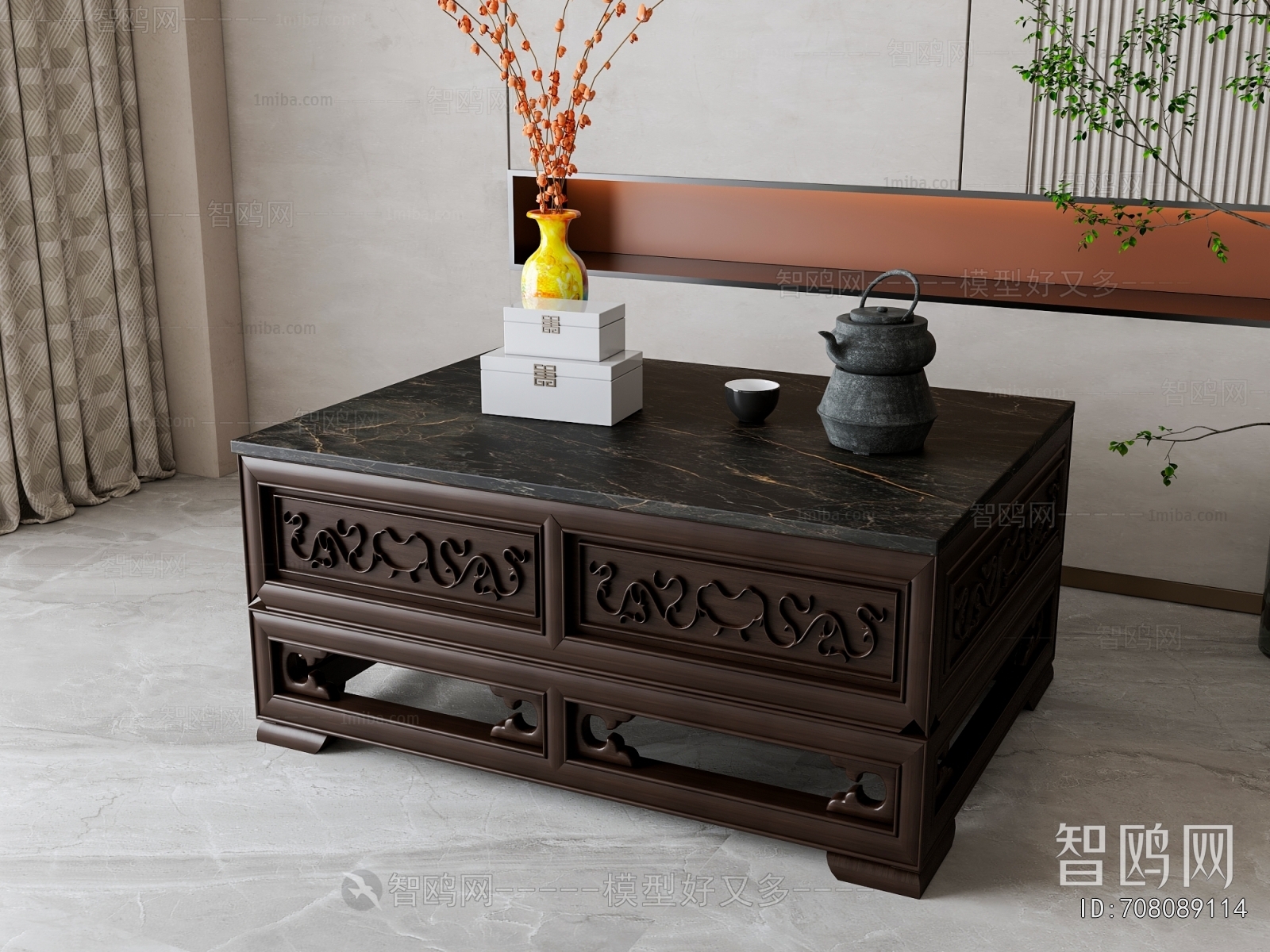 New Chinese Style Coffee Table