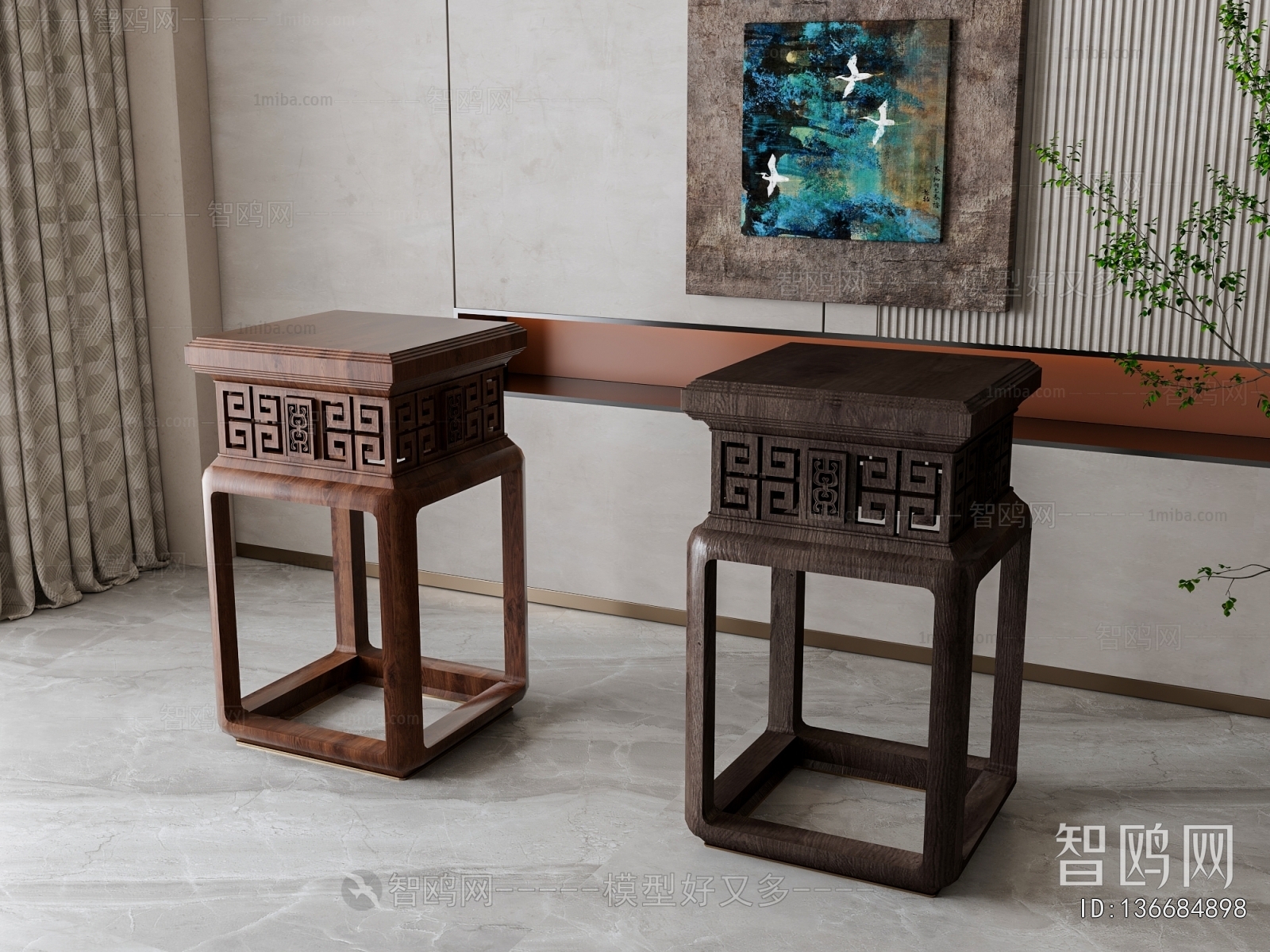 New Chinese Style Side Table/corner Table