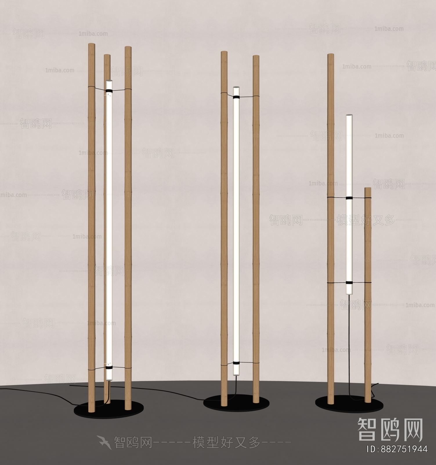 New Chinese Style Floor Lamp