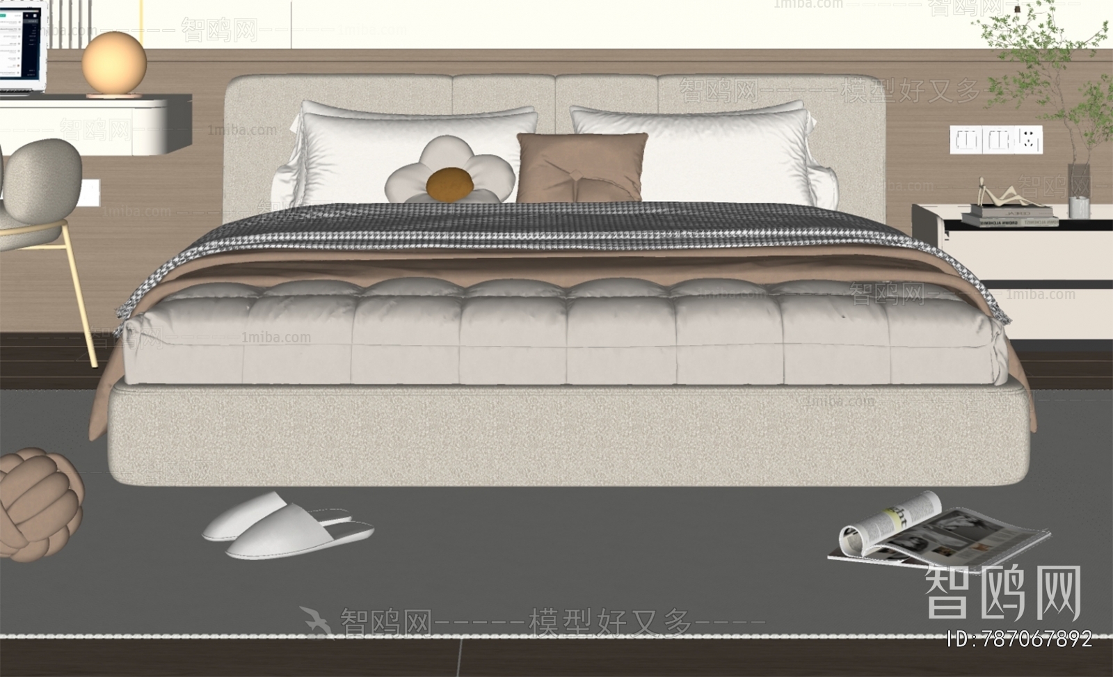 Modern Double Bed