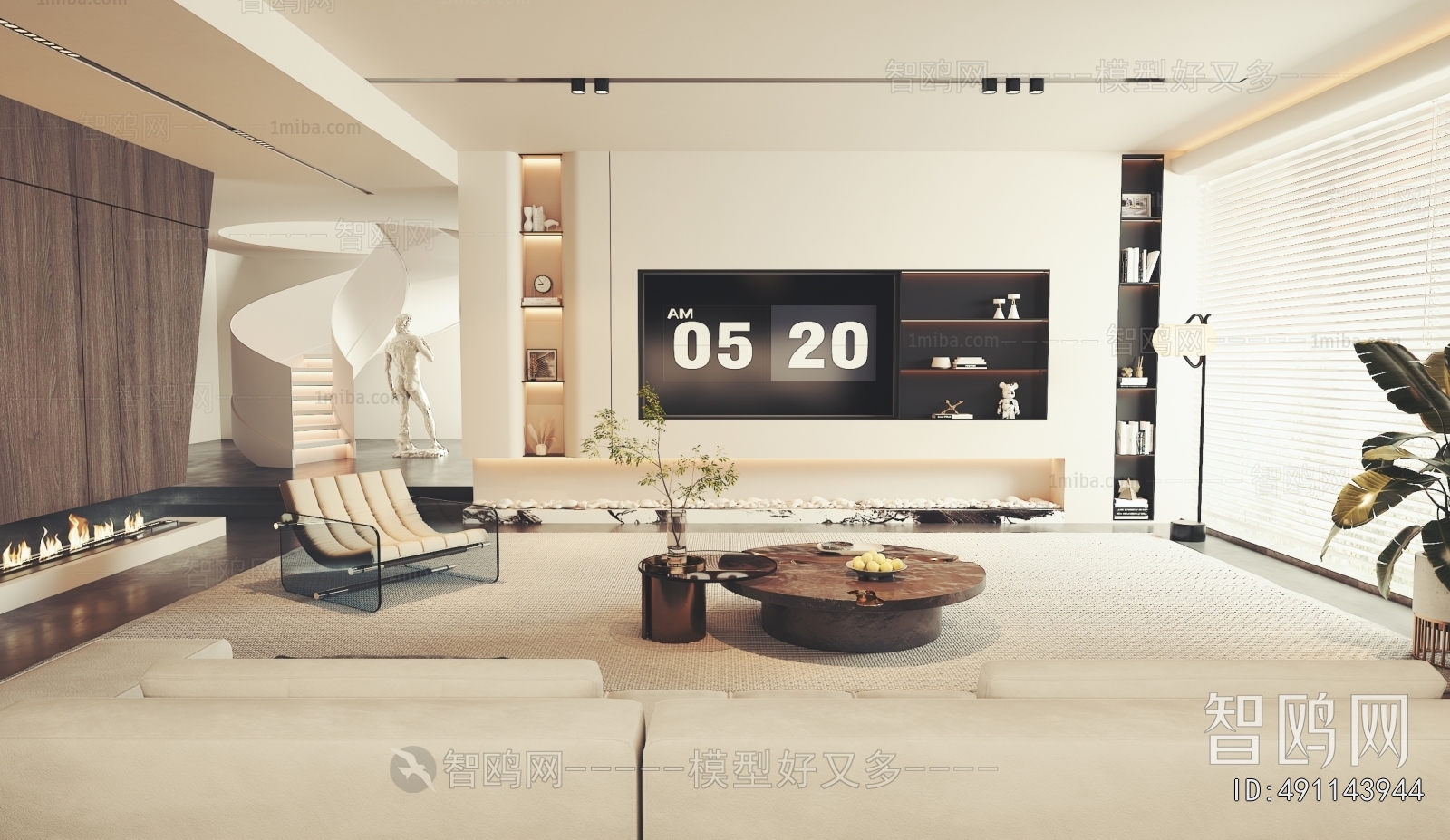 Modern A Living Room