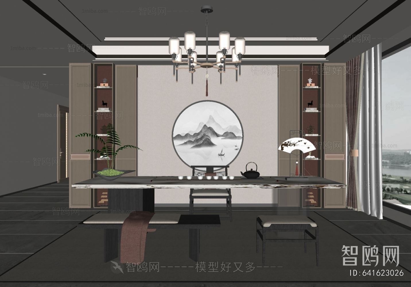 New Chinese Style Tea House