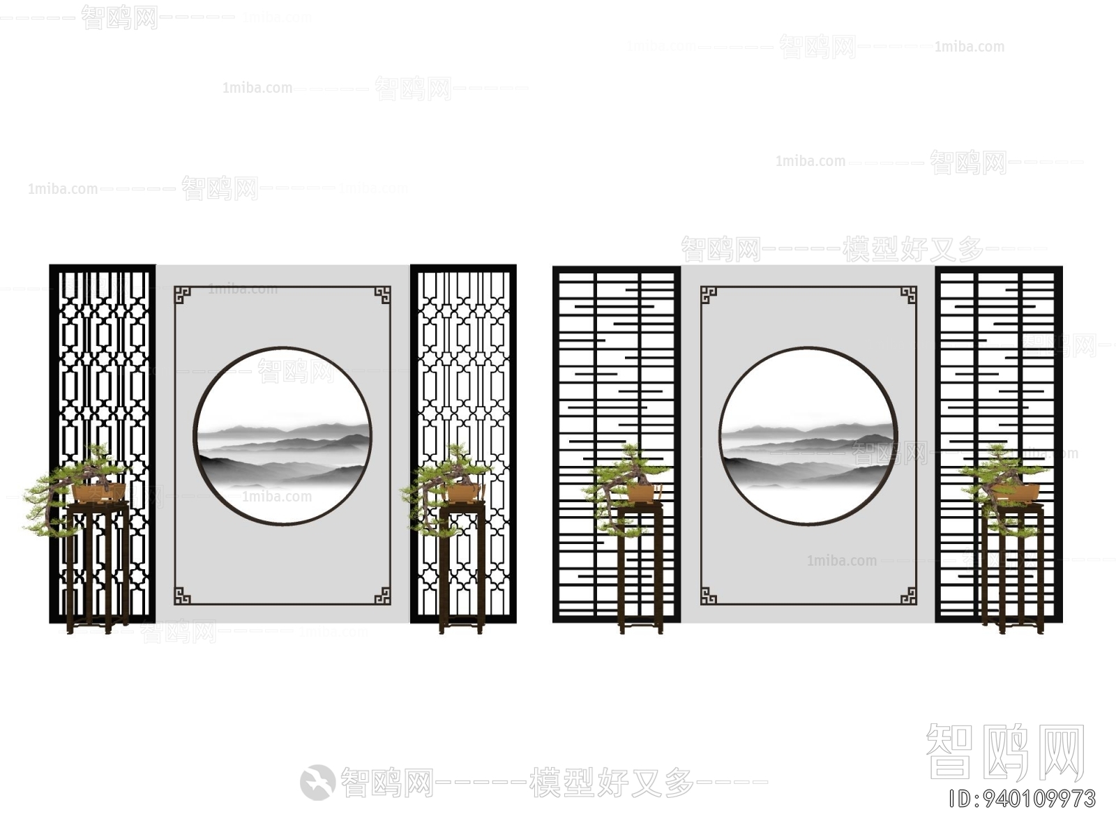 New Chinese Style Partition