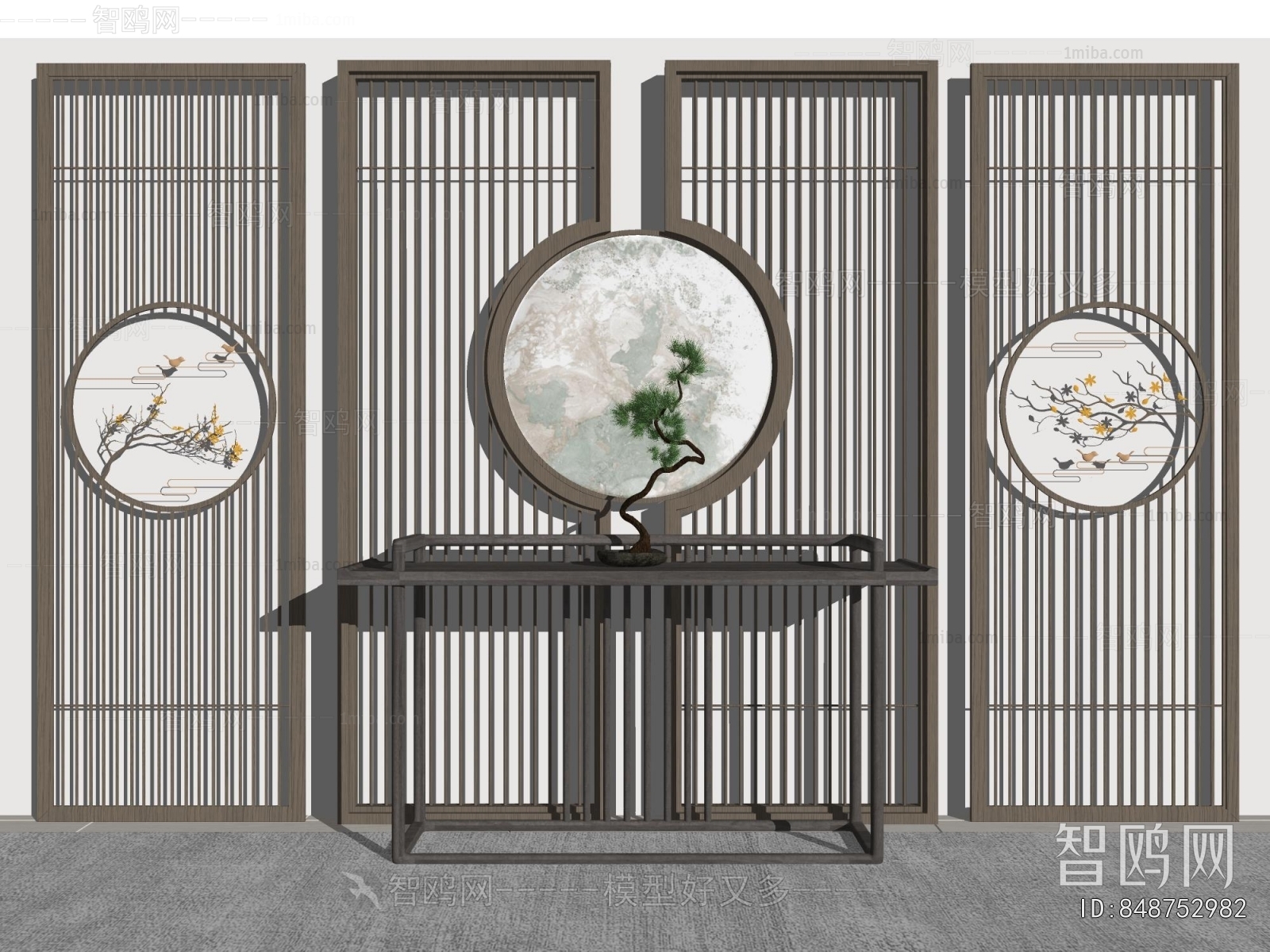 New Chinese Style Partition