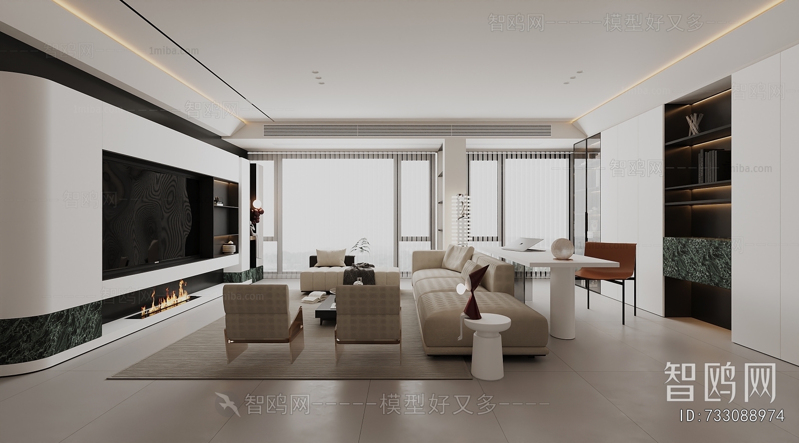 Modern A Living Room