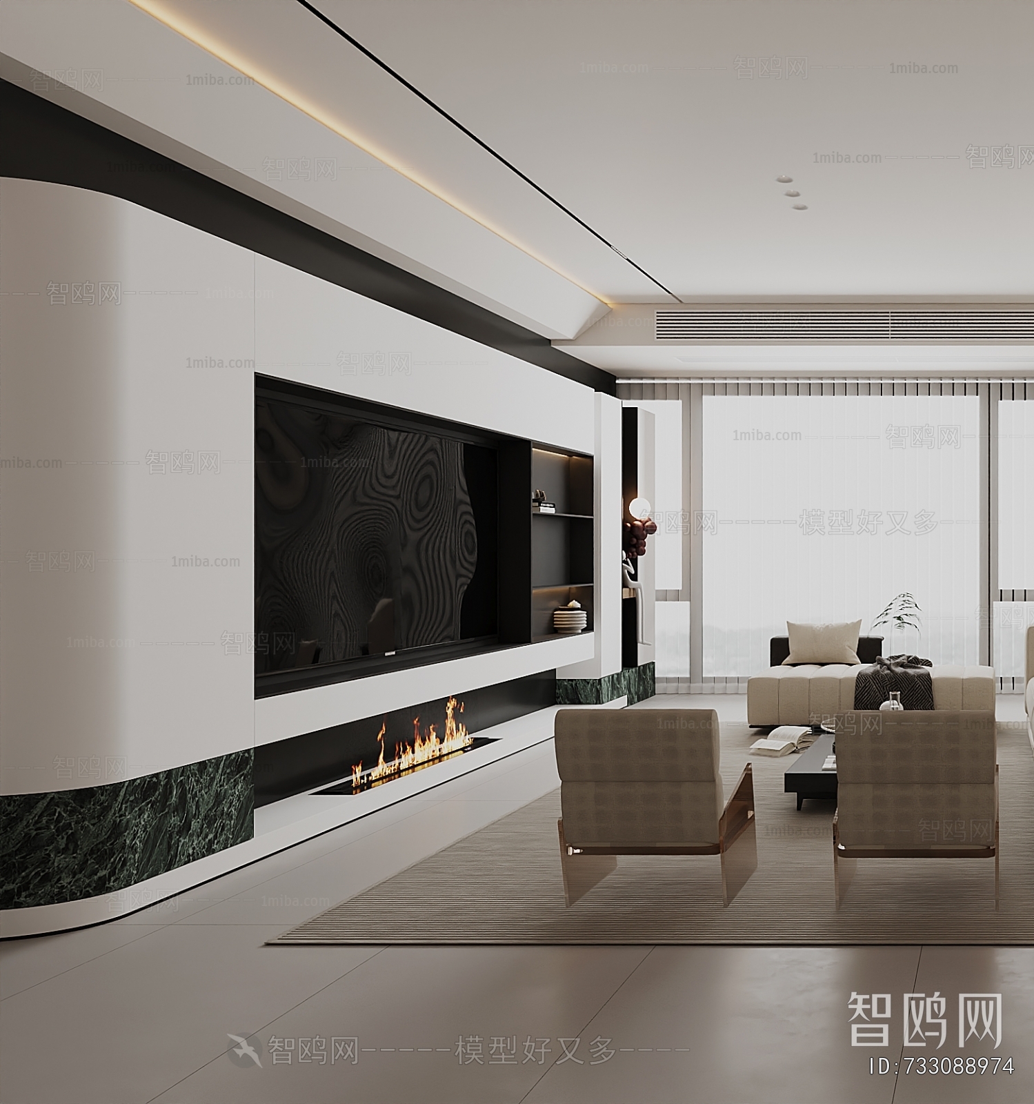 Modern A Living Room