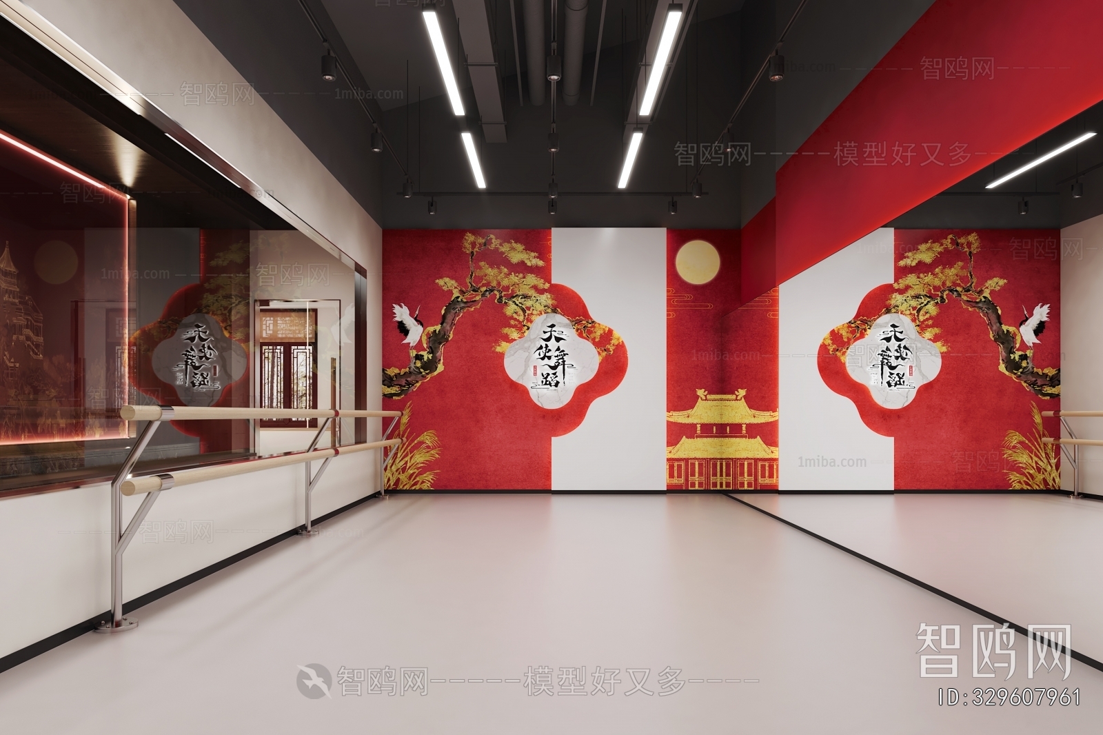 新中式舞蹈教室 瑜伽室