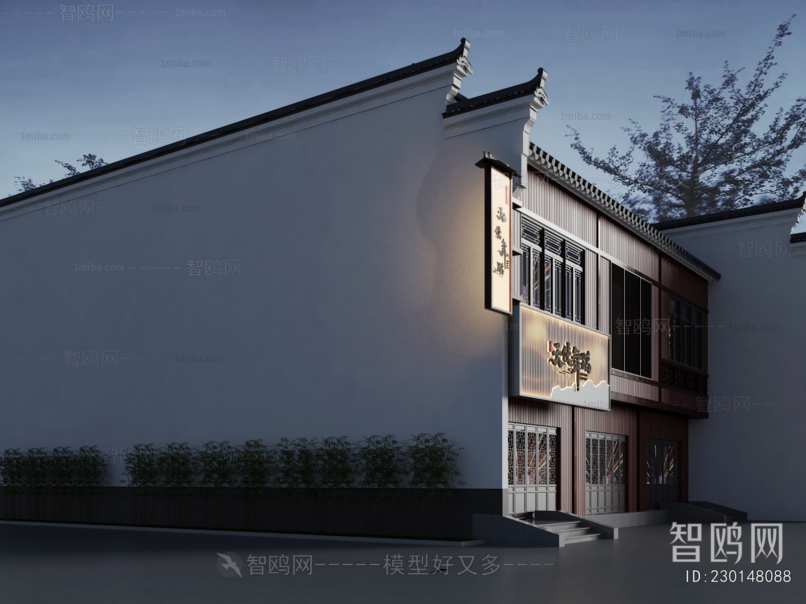 New Chinese Style Facade Element