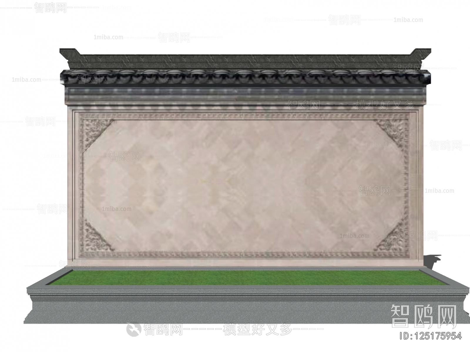 Chinese Style Landscape Wall