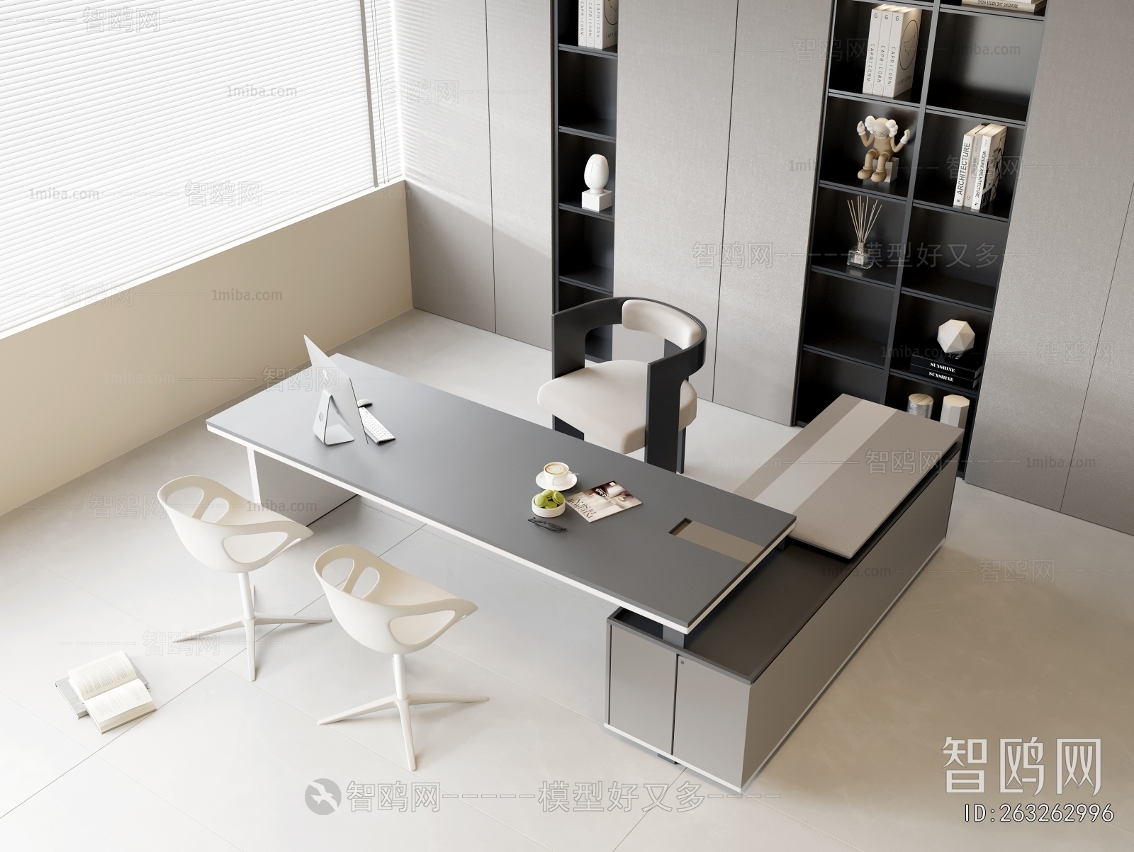 Modern Office Desk And Chair