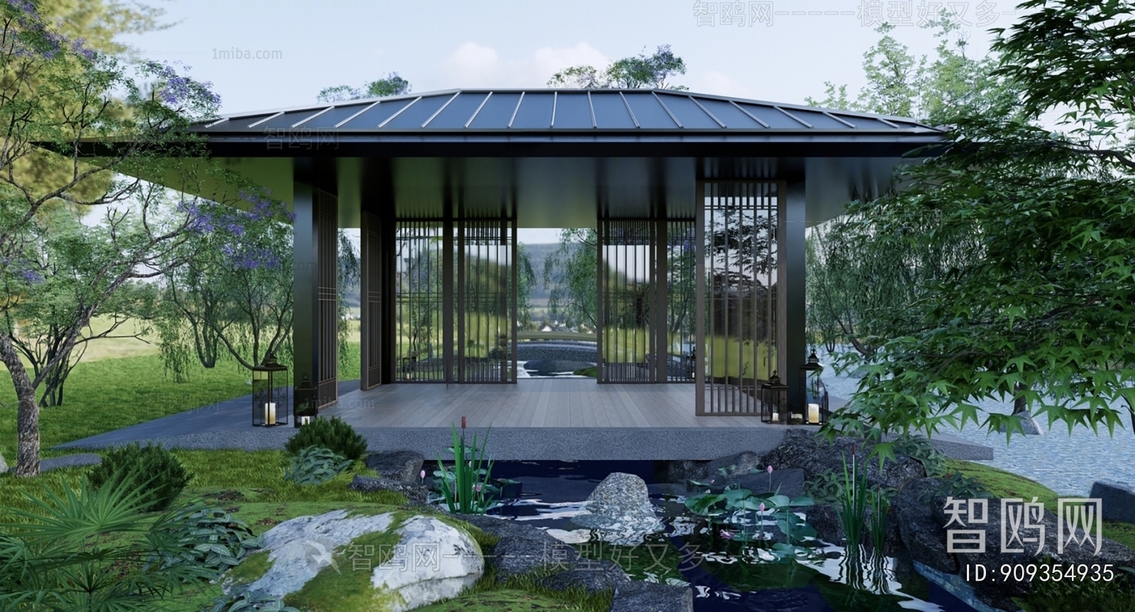 New Chinese Style Pavilion