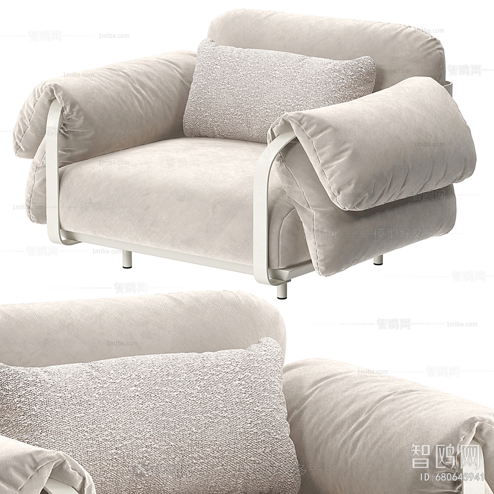 Modern Single Sofa