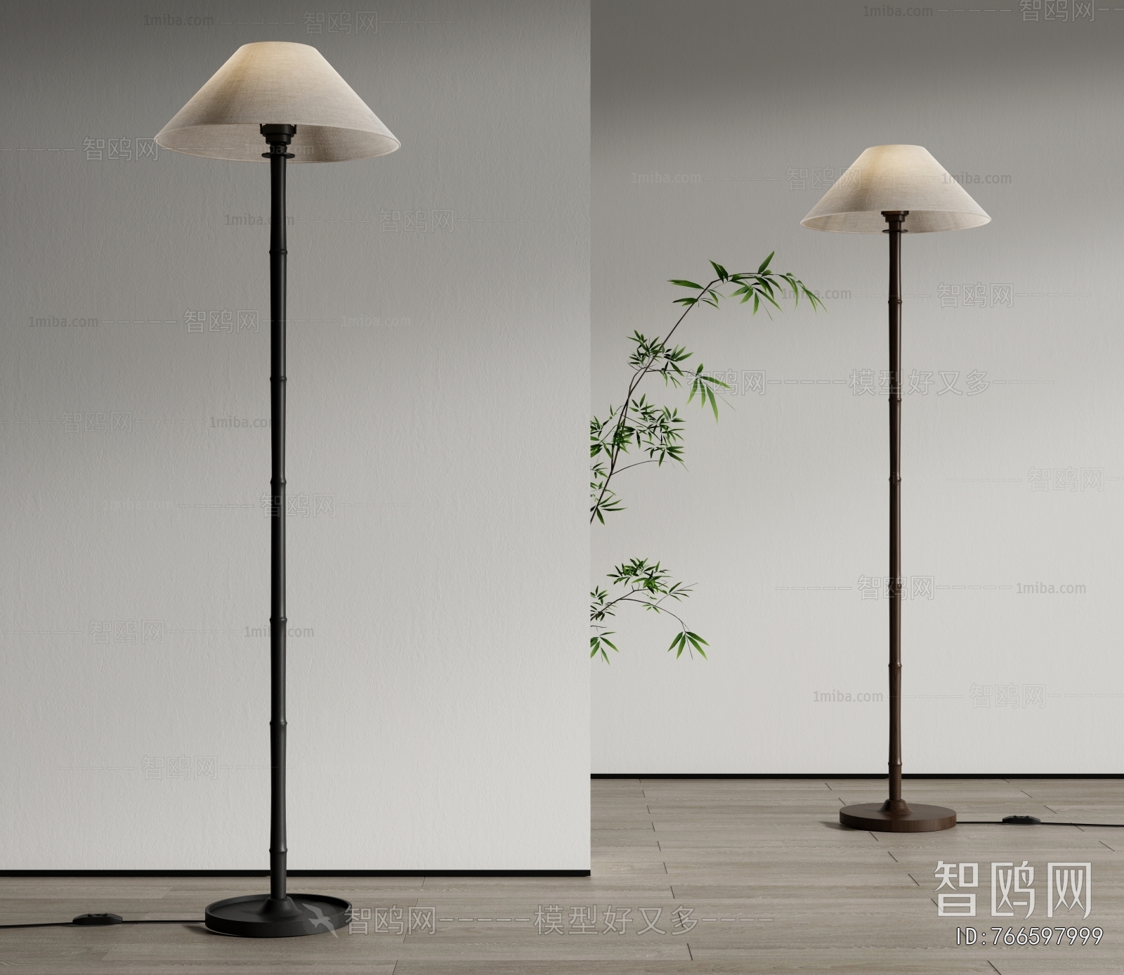 New Chinese Style Floor Lamp