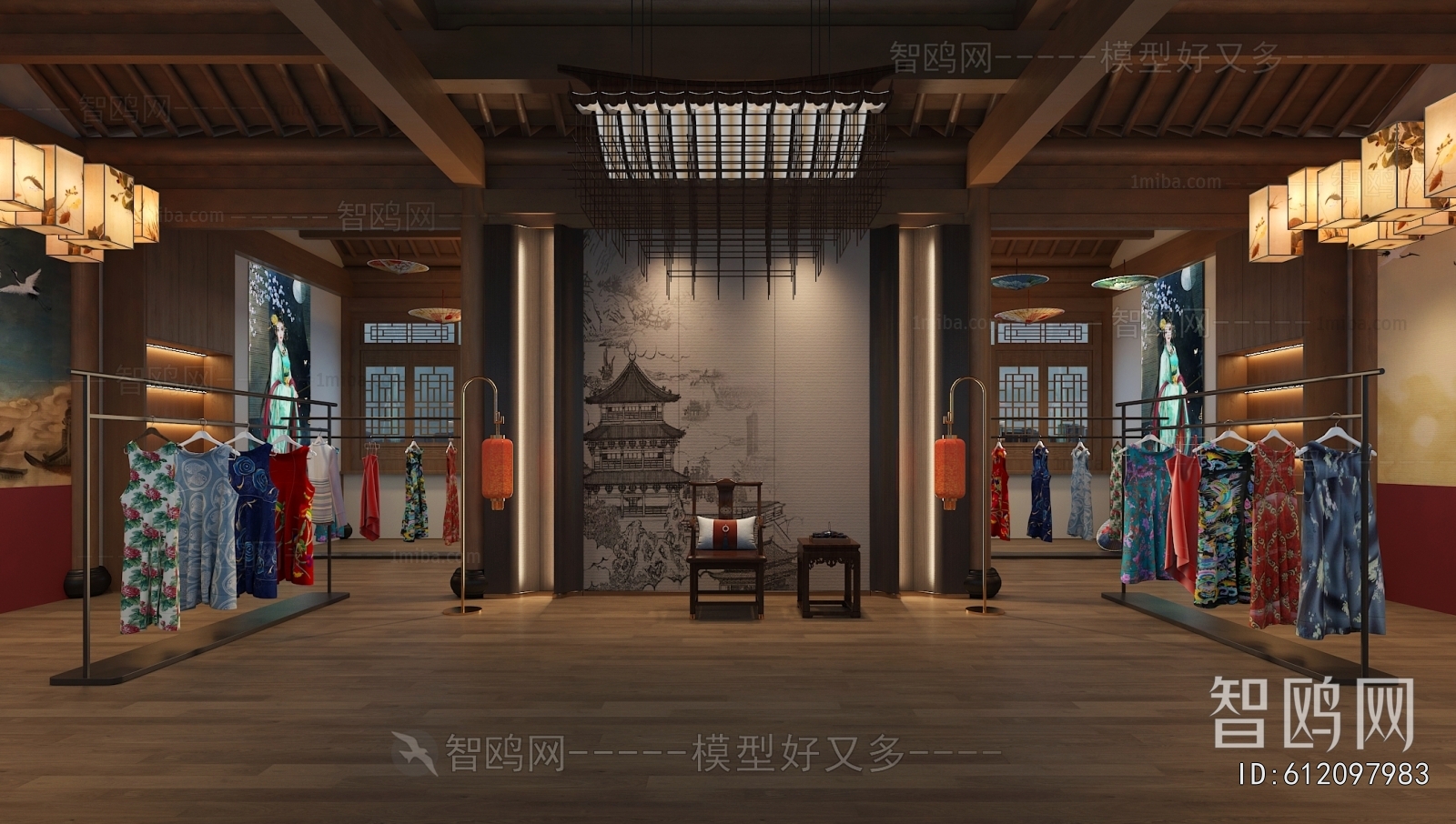 New Chinese Style Clothing Store