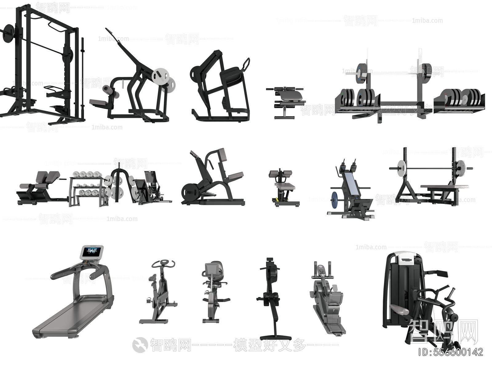 Modern Fitness Equipment