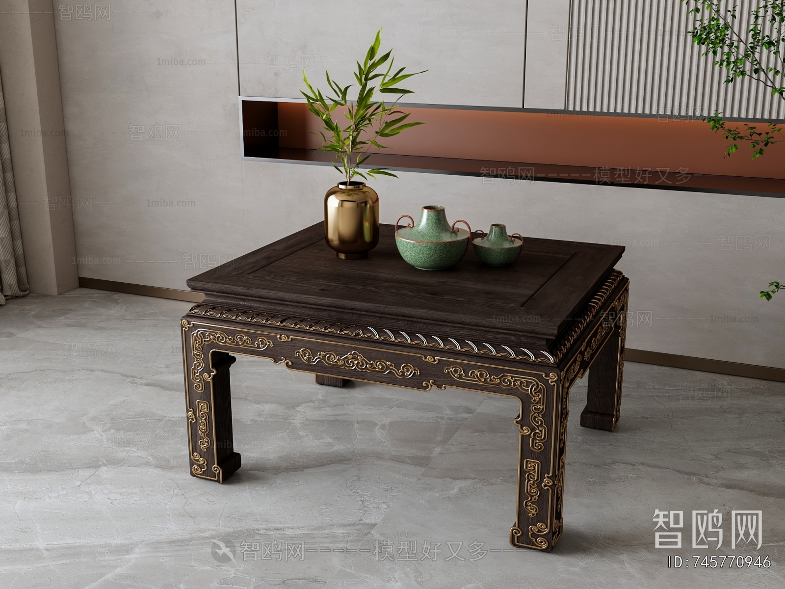 New Chinese Style Coffee Table