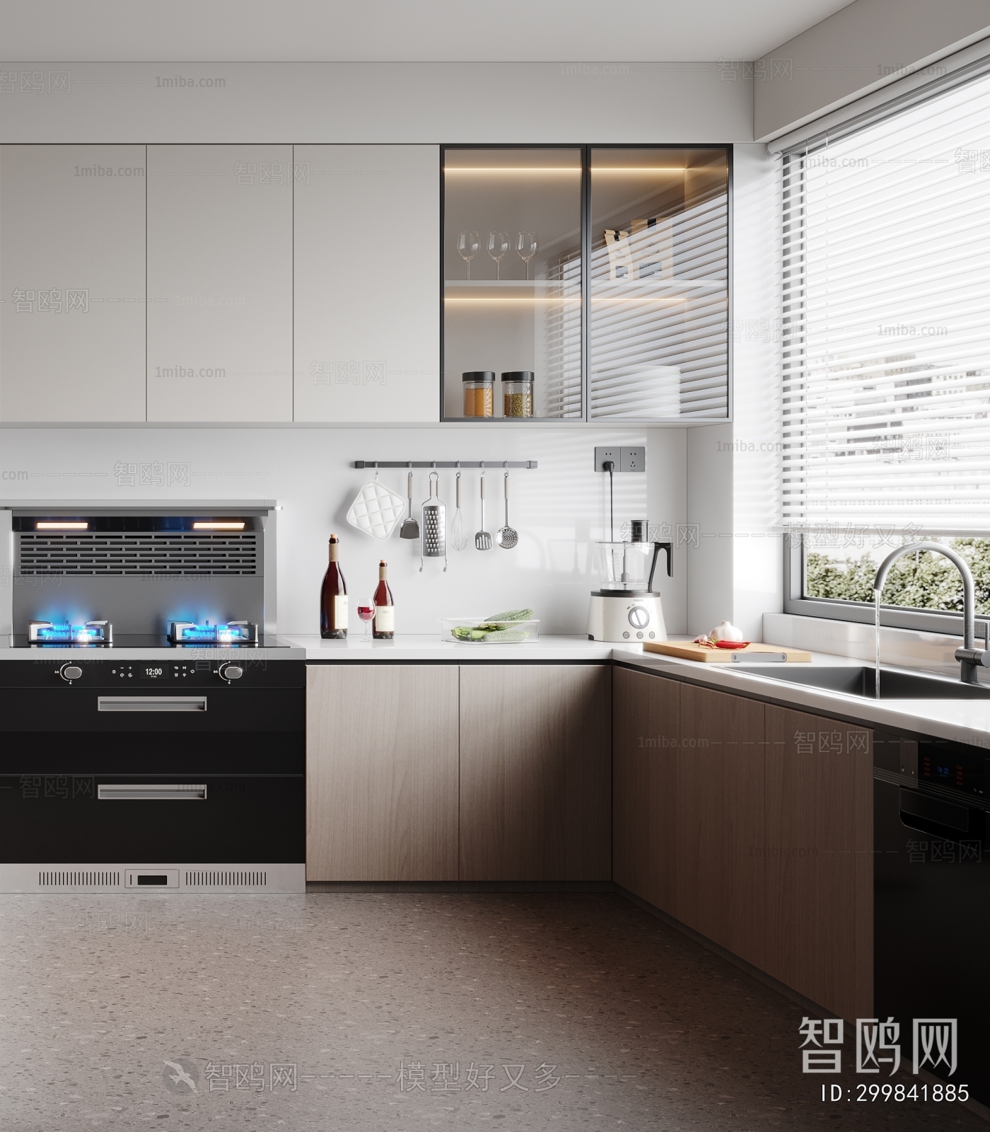 Modern The Kitchen