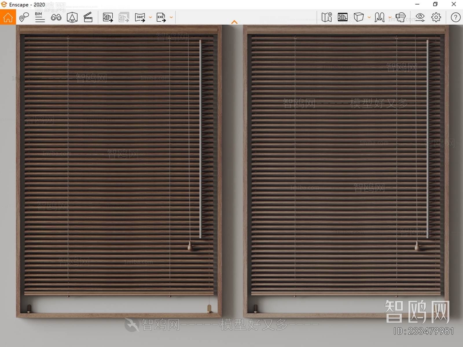 Wabi-sabi Style Venetian Blinds