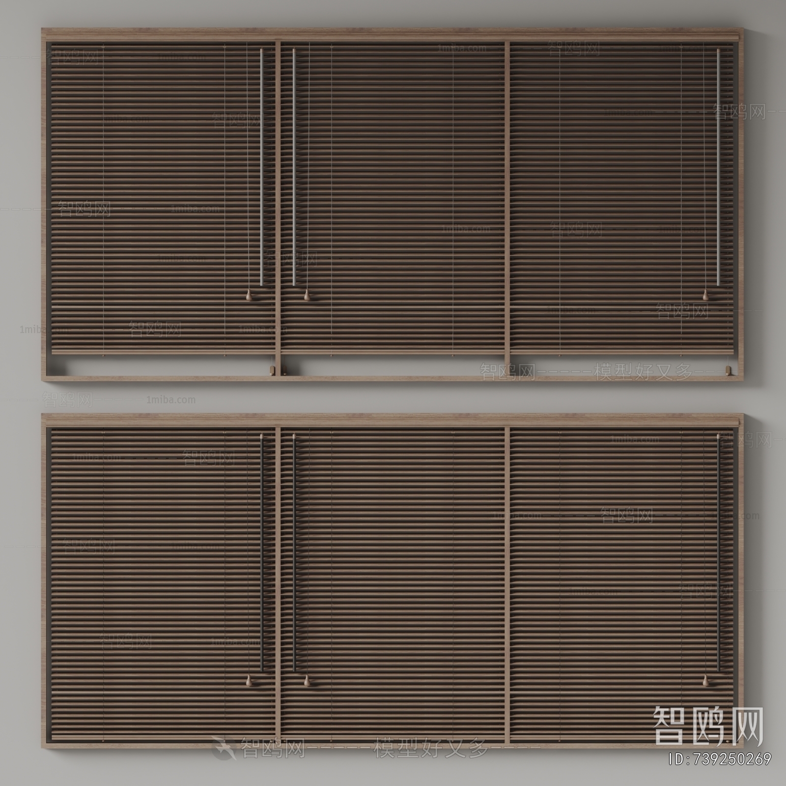 Wabi-sabi Style Venetian Blinds