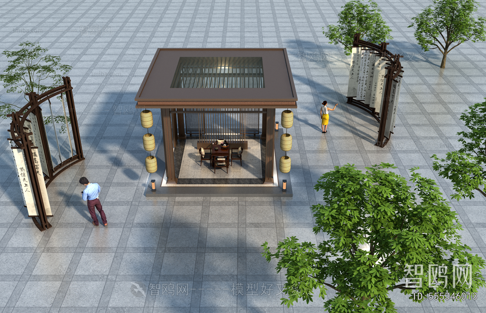 New Chinese Style Pavilion