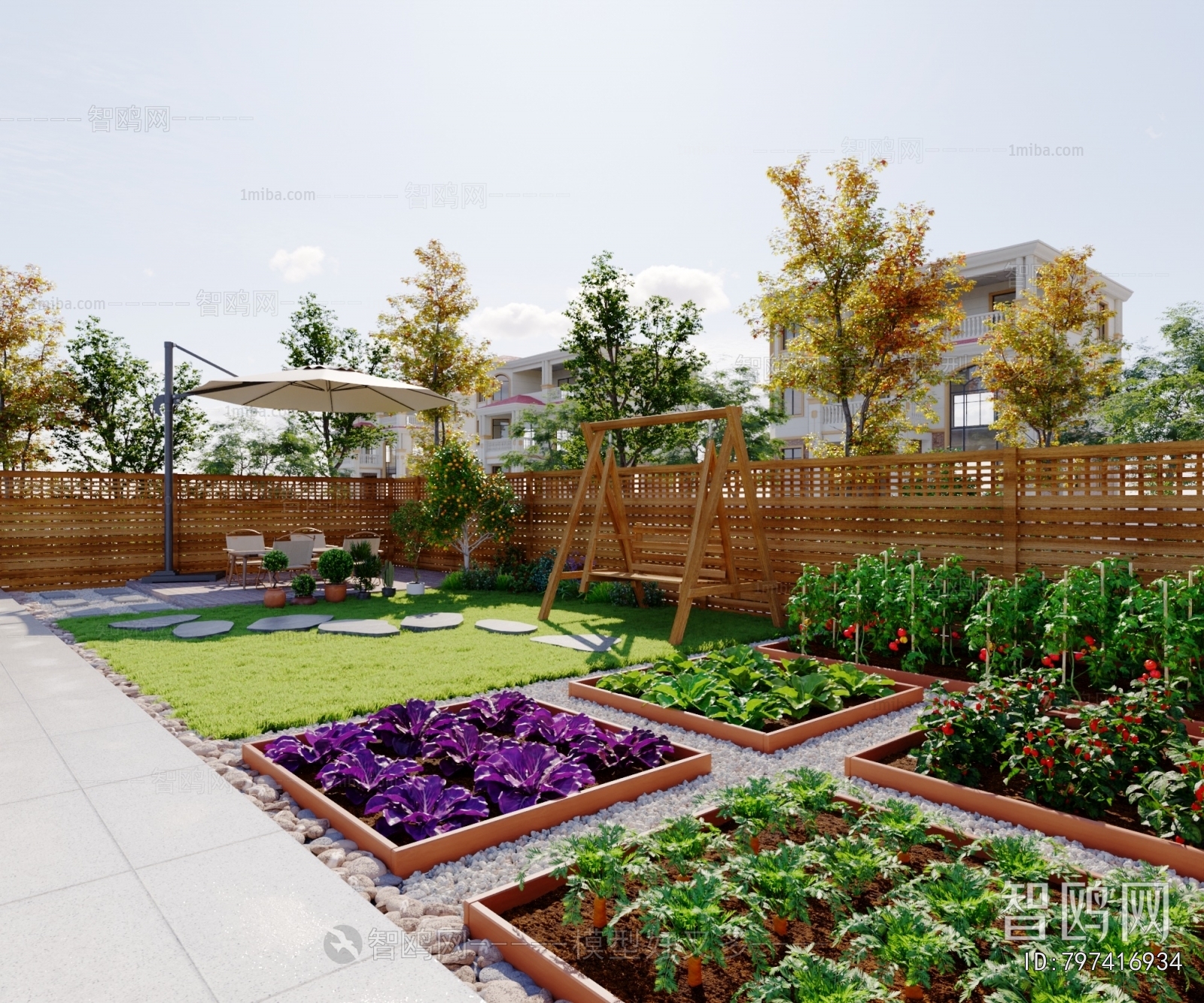 Modern Courtyard/landscape