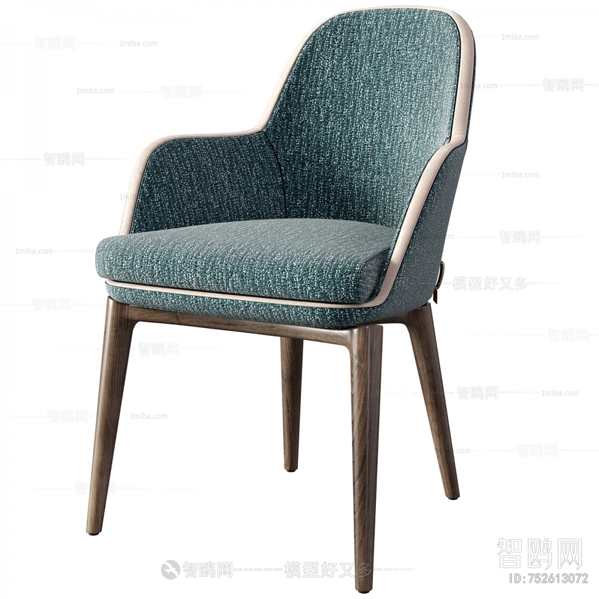 现代布艺餐椅