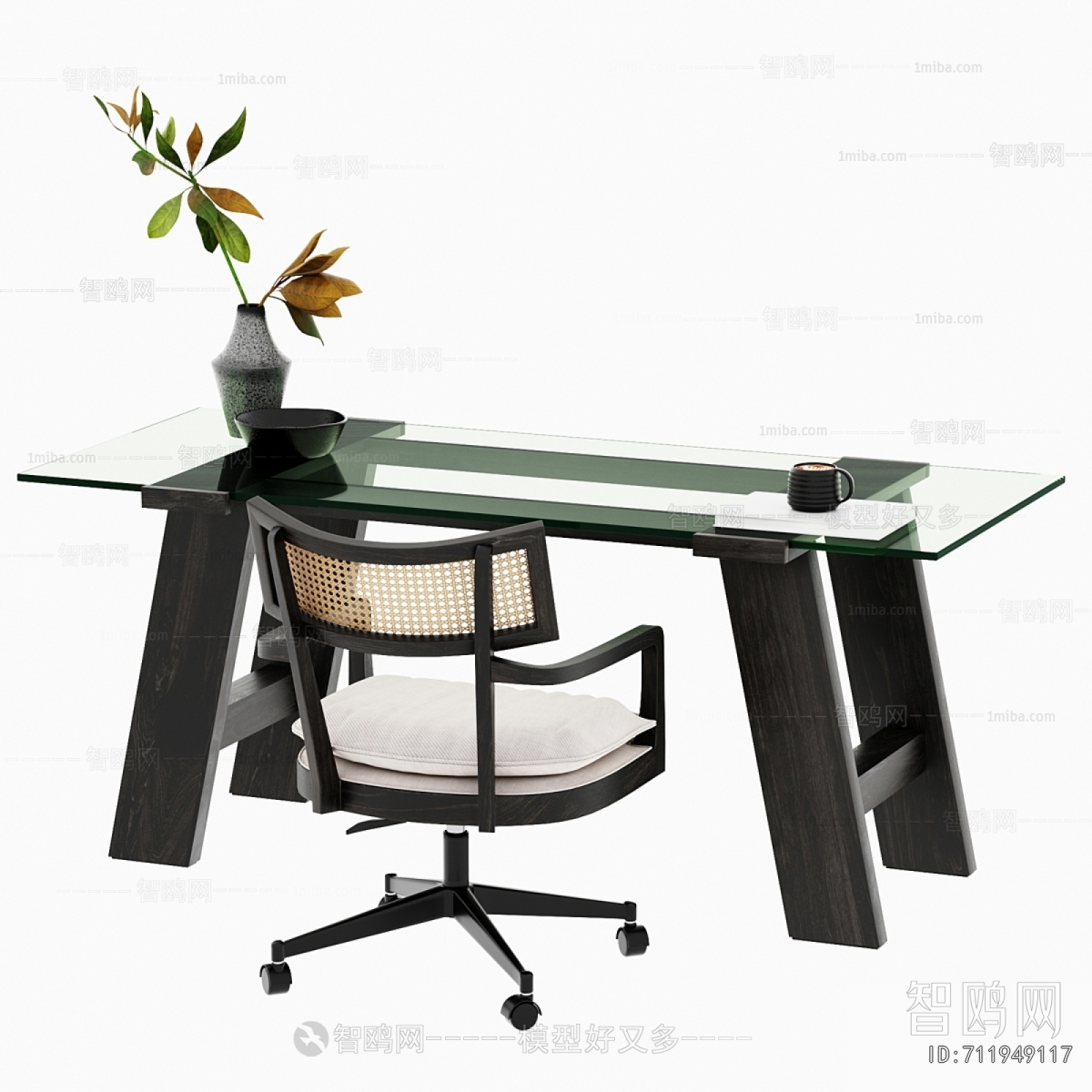 Modern Office Desk And Chair