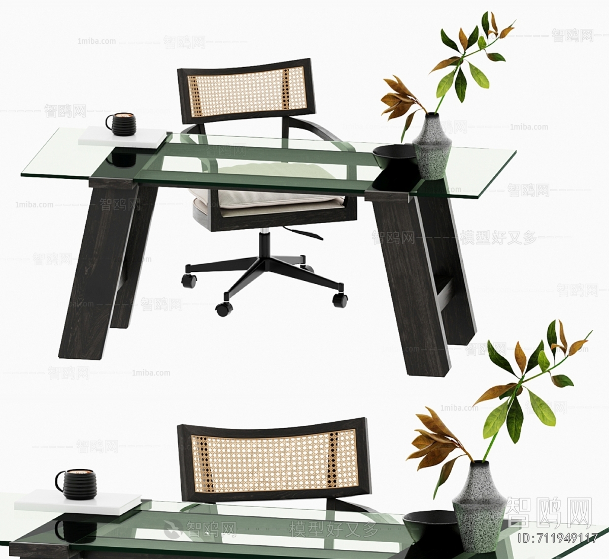 Modern Office Desk And Chair