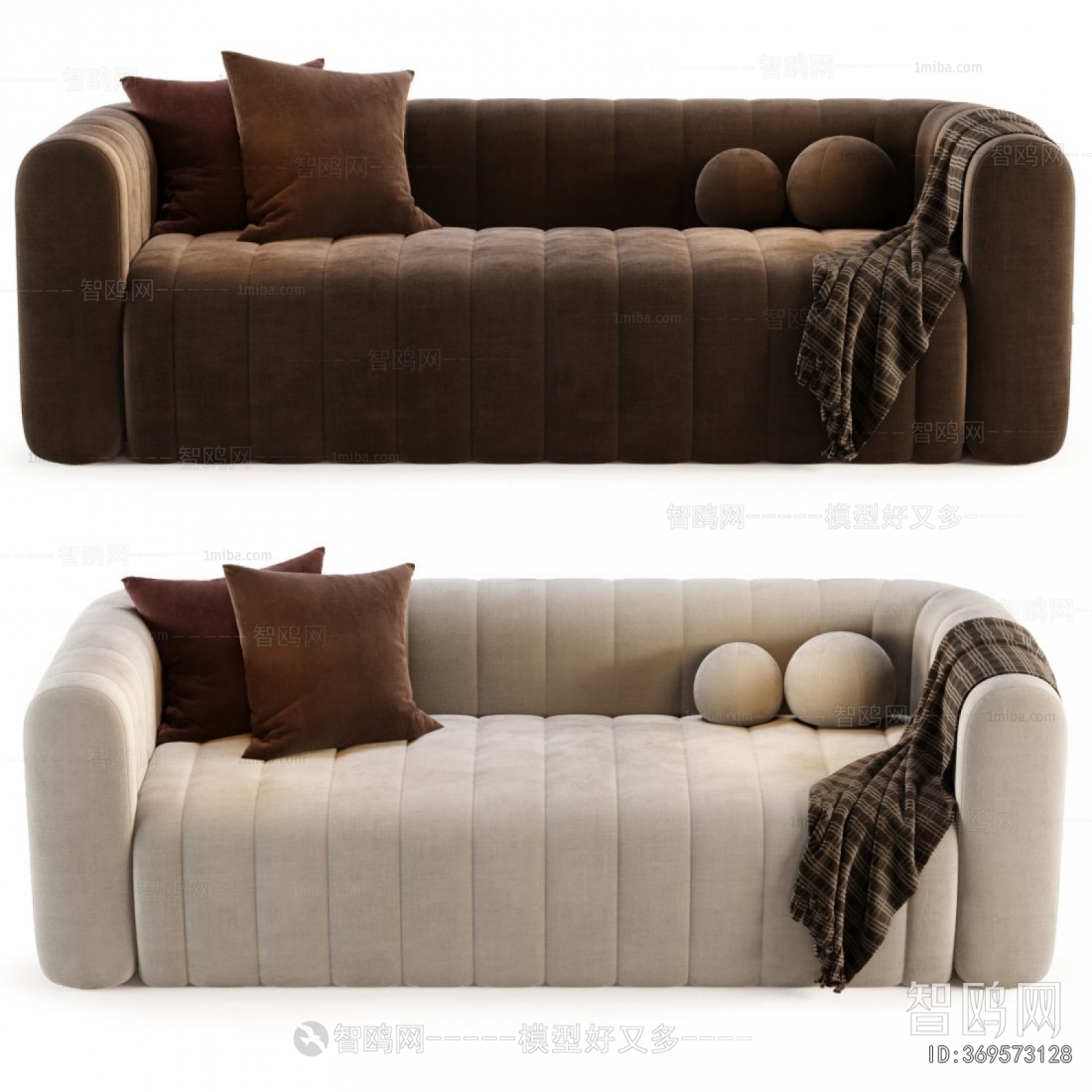 Modern Multi Person Sofa