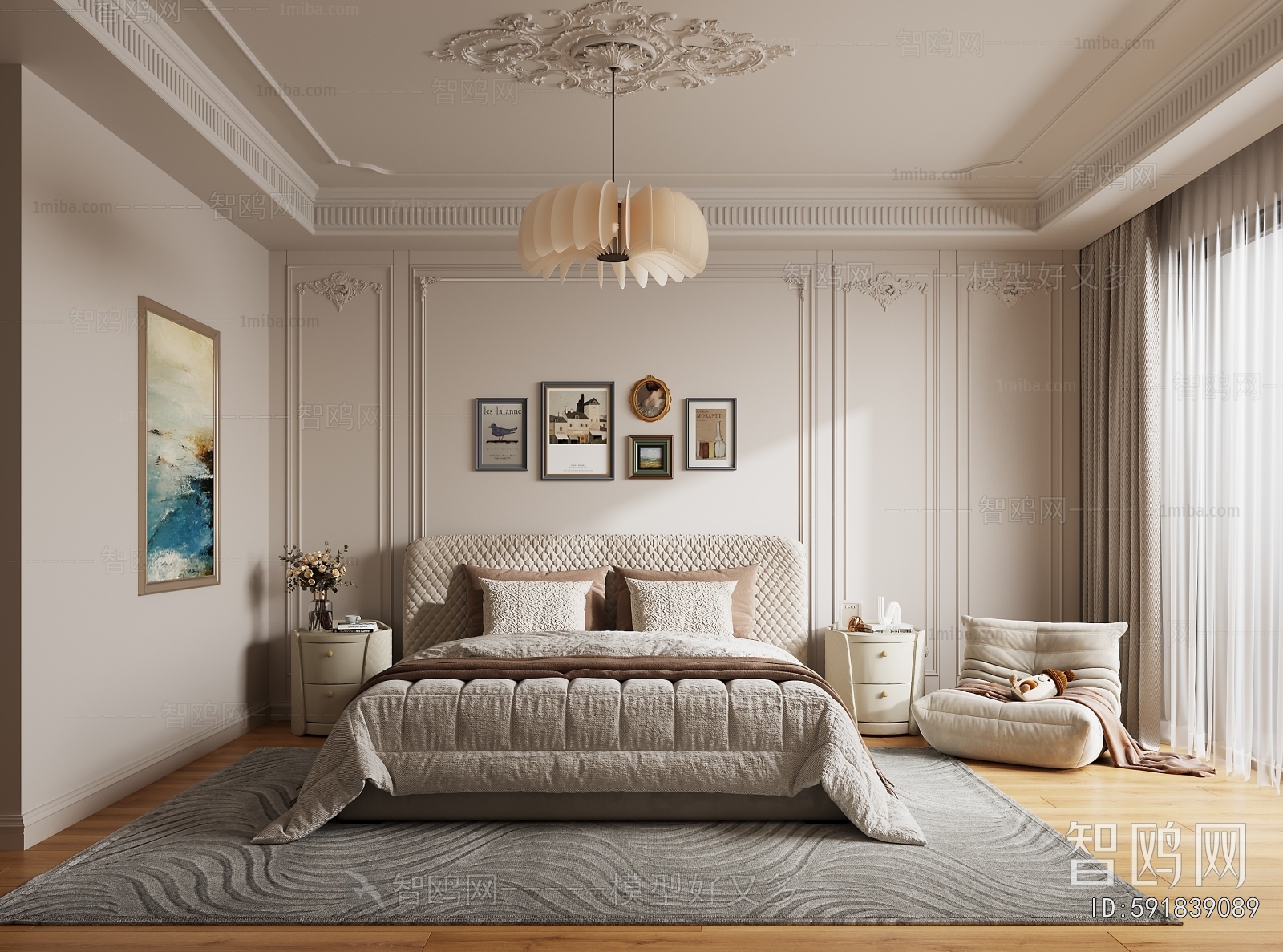 French Style Bedroom