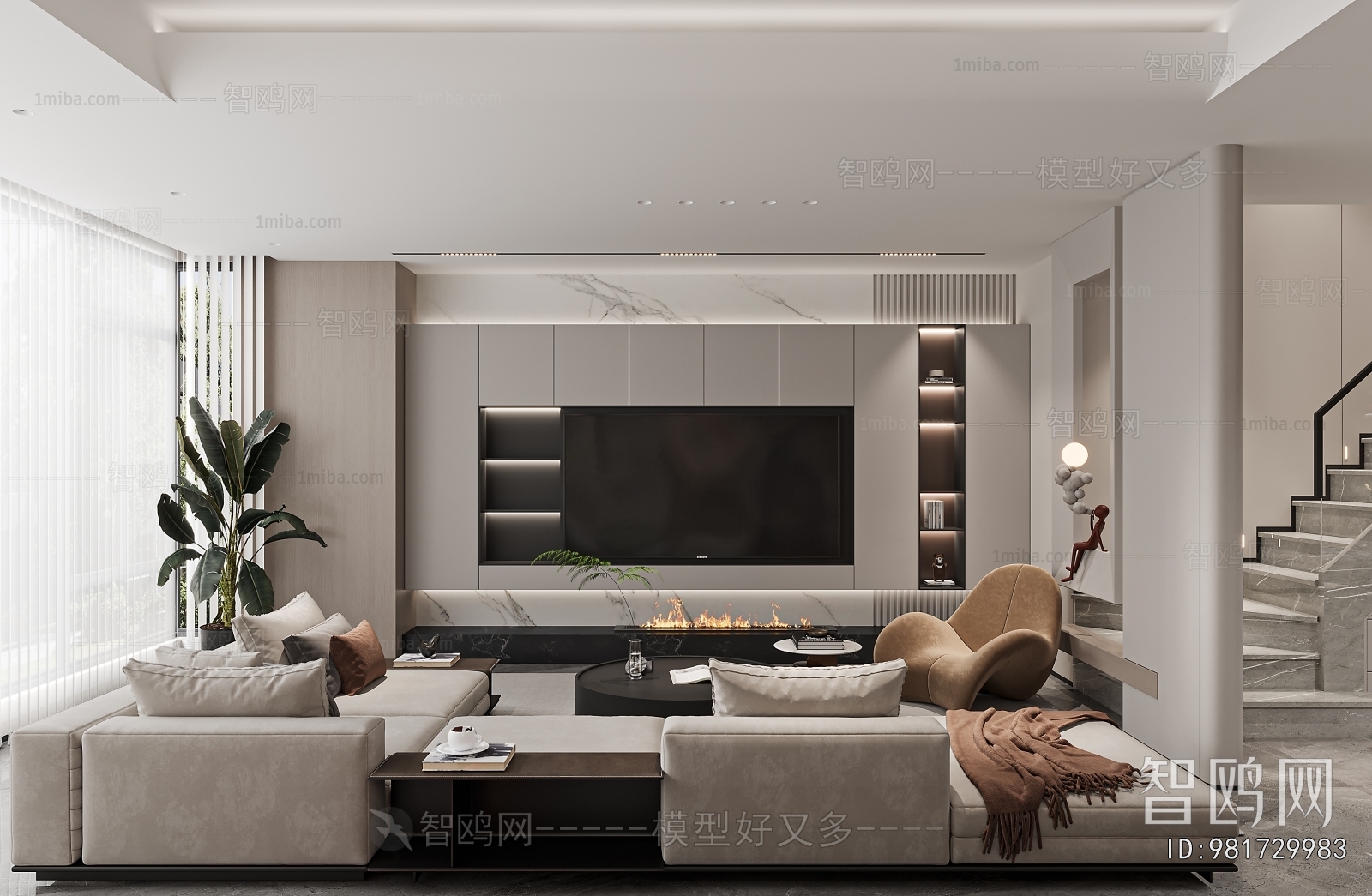 Modern A Living Room