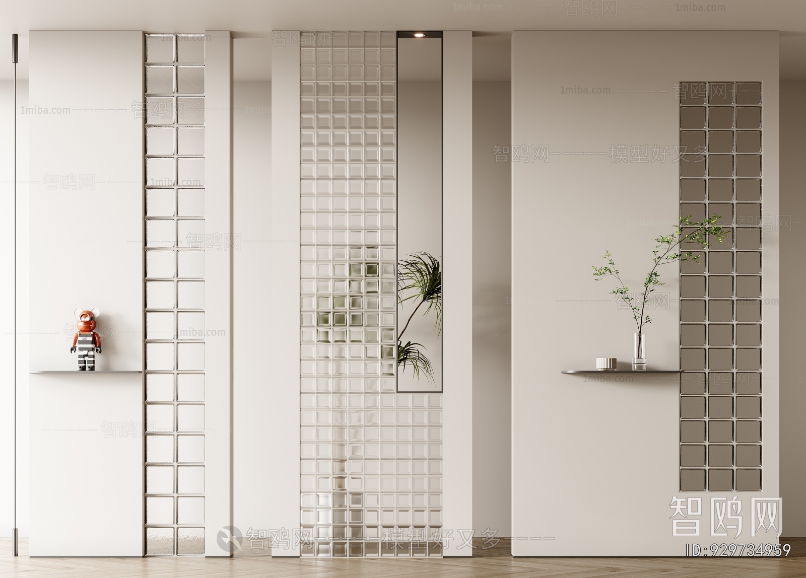 Modern Glass Screen Partition