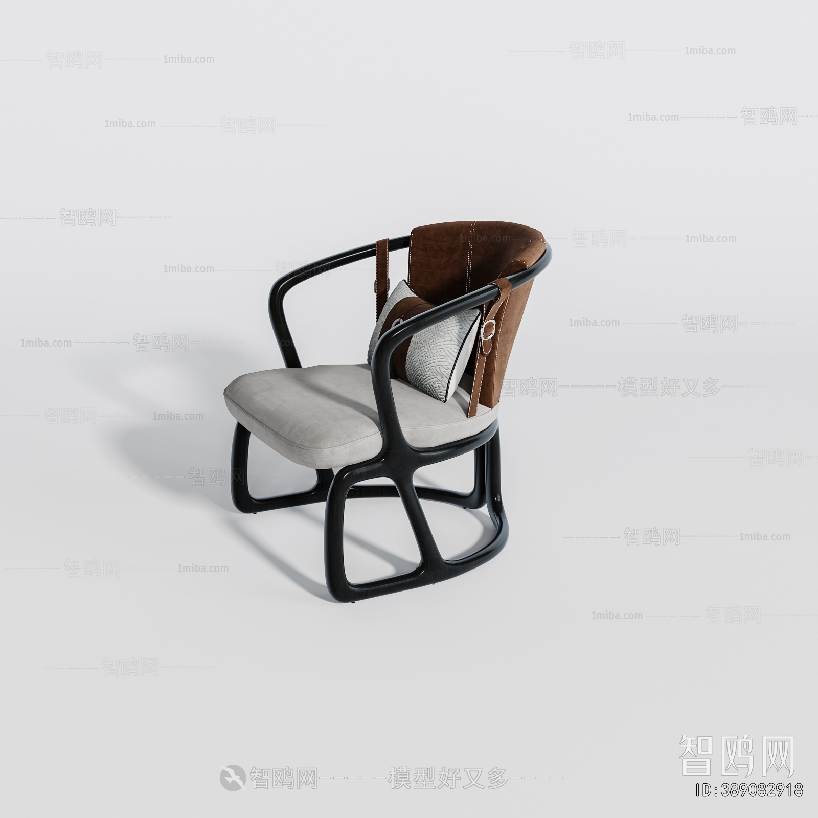 新中式休闲圈椅