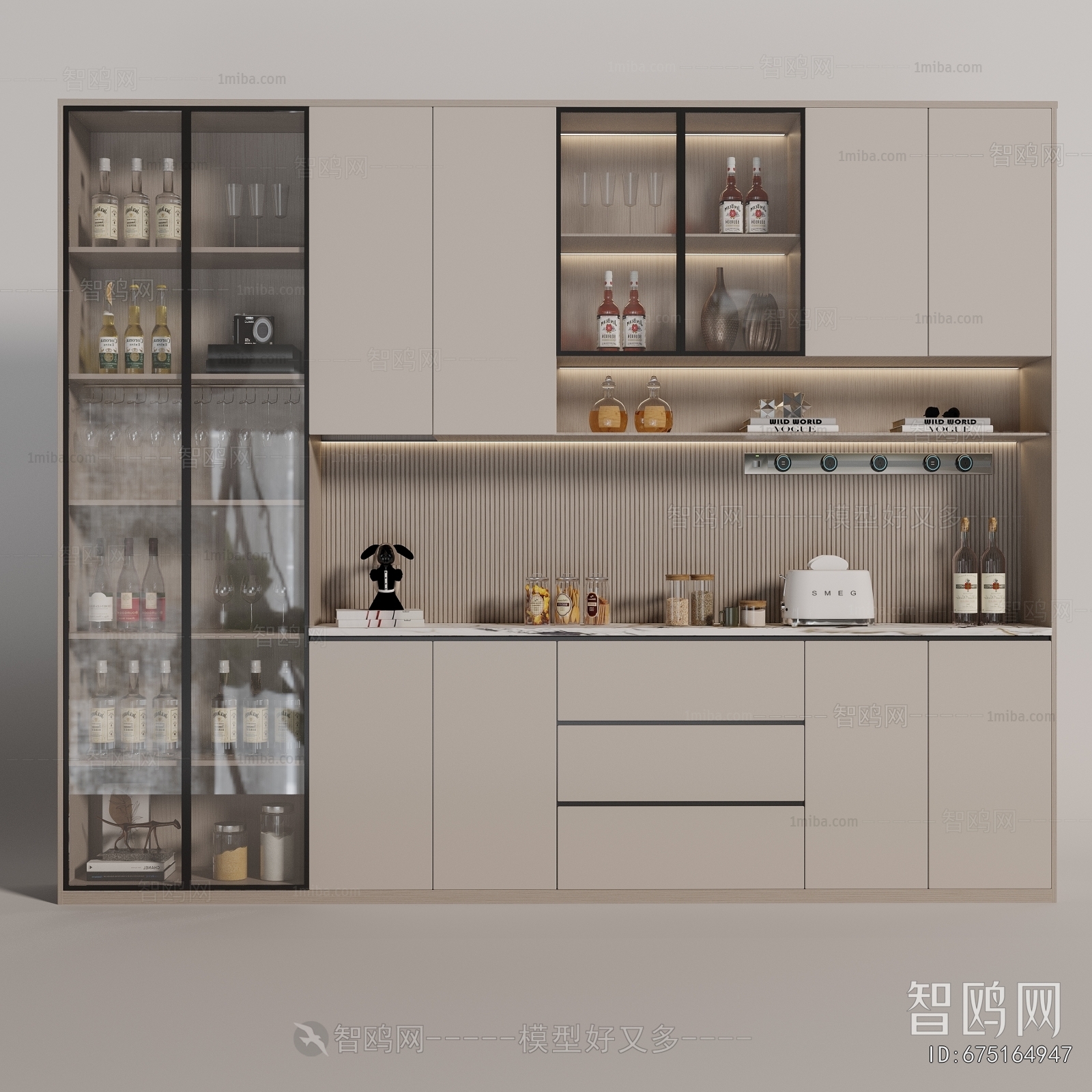 Modern Wine Cabinet