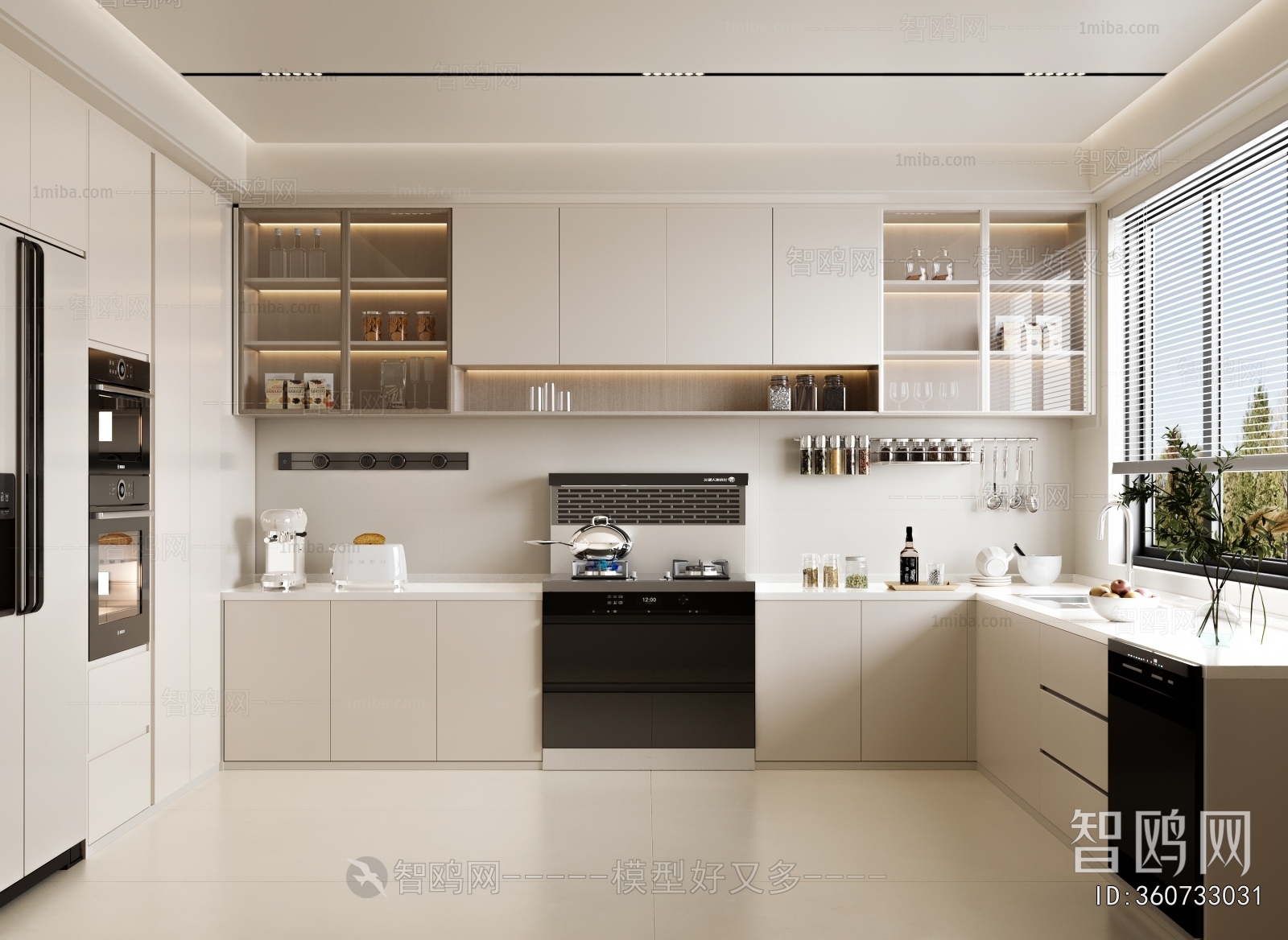 Modern The Kitchen