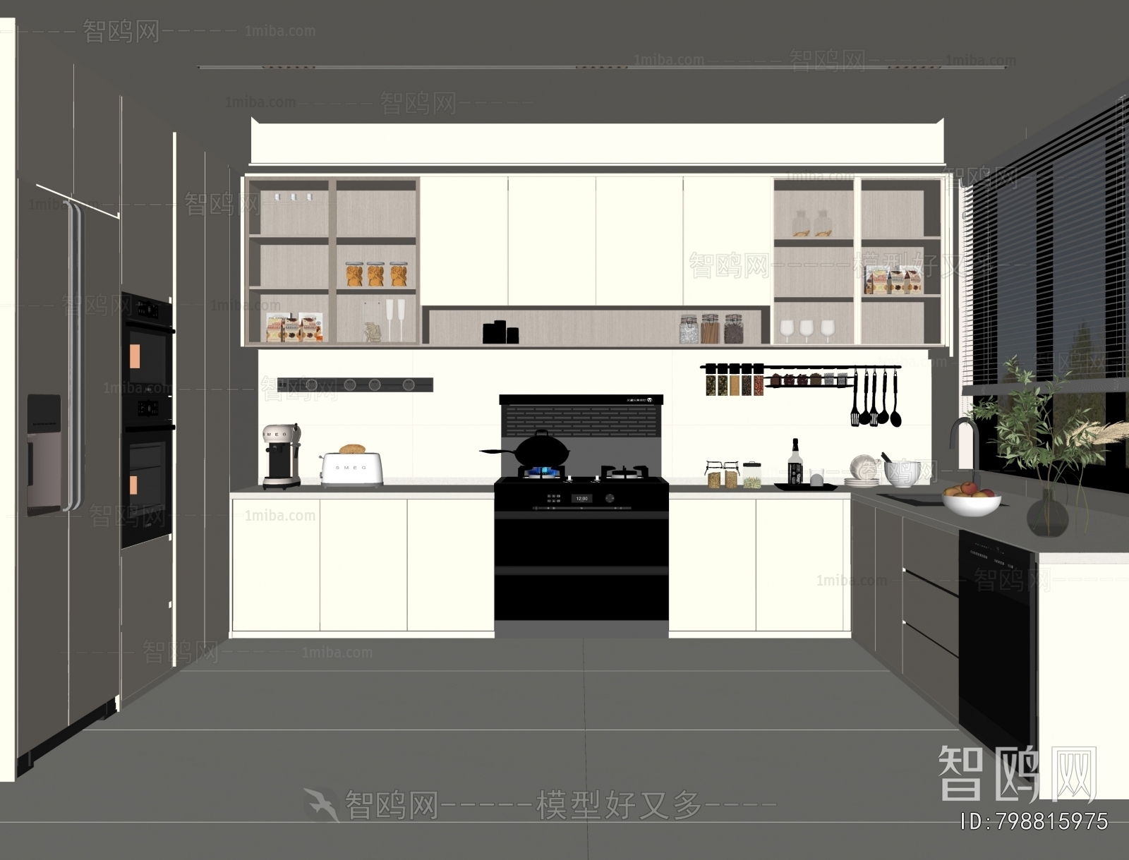 Modern The Kitchen