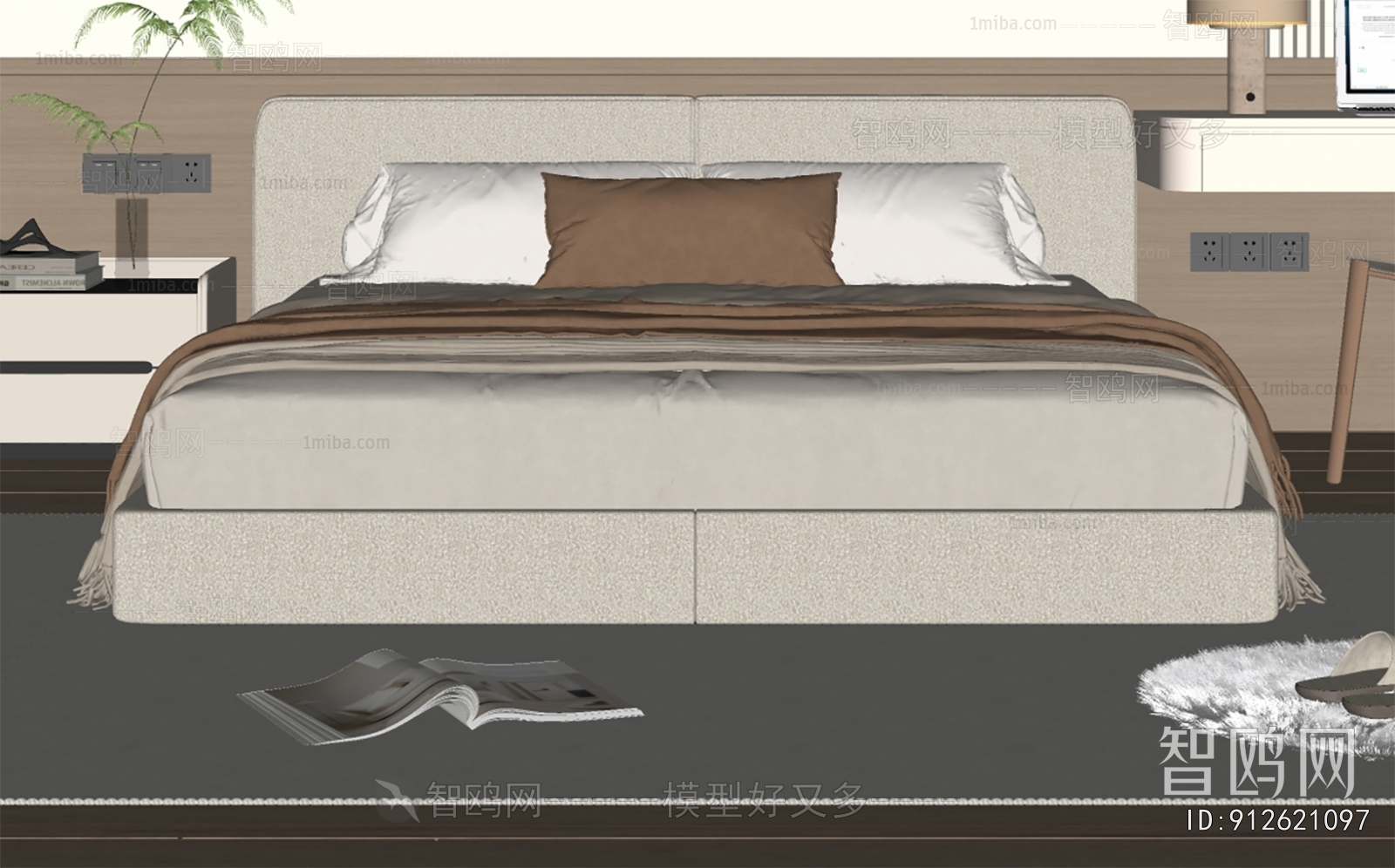 Modern Double Bed