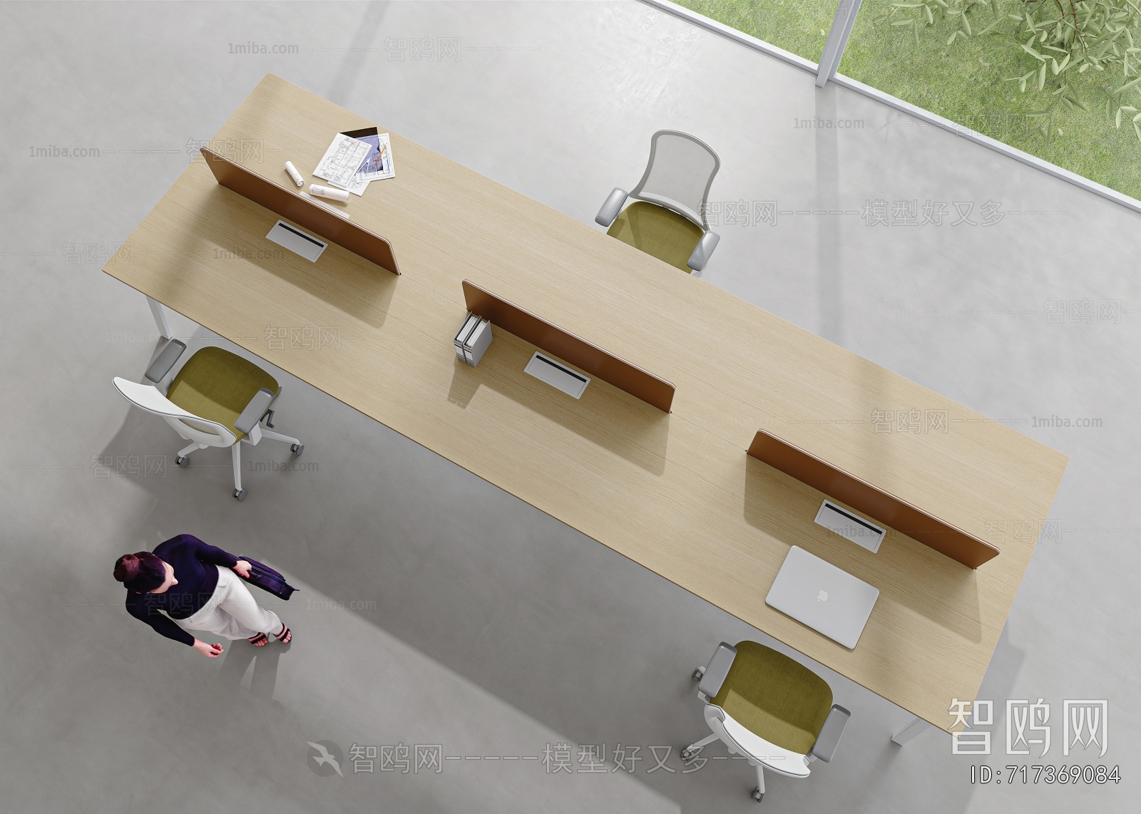 Modern Office Desk And Chair