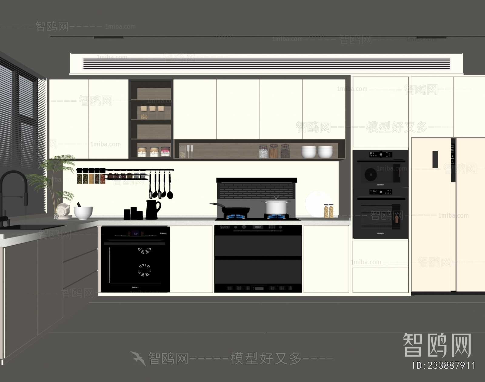 Modern The Kitchen